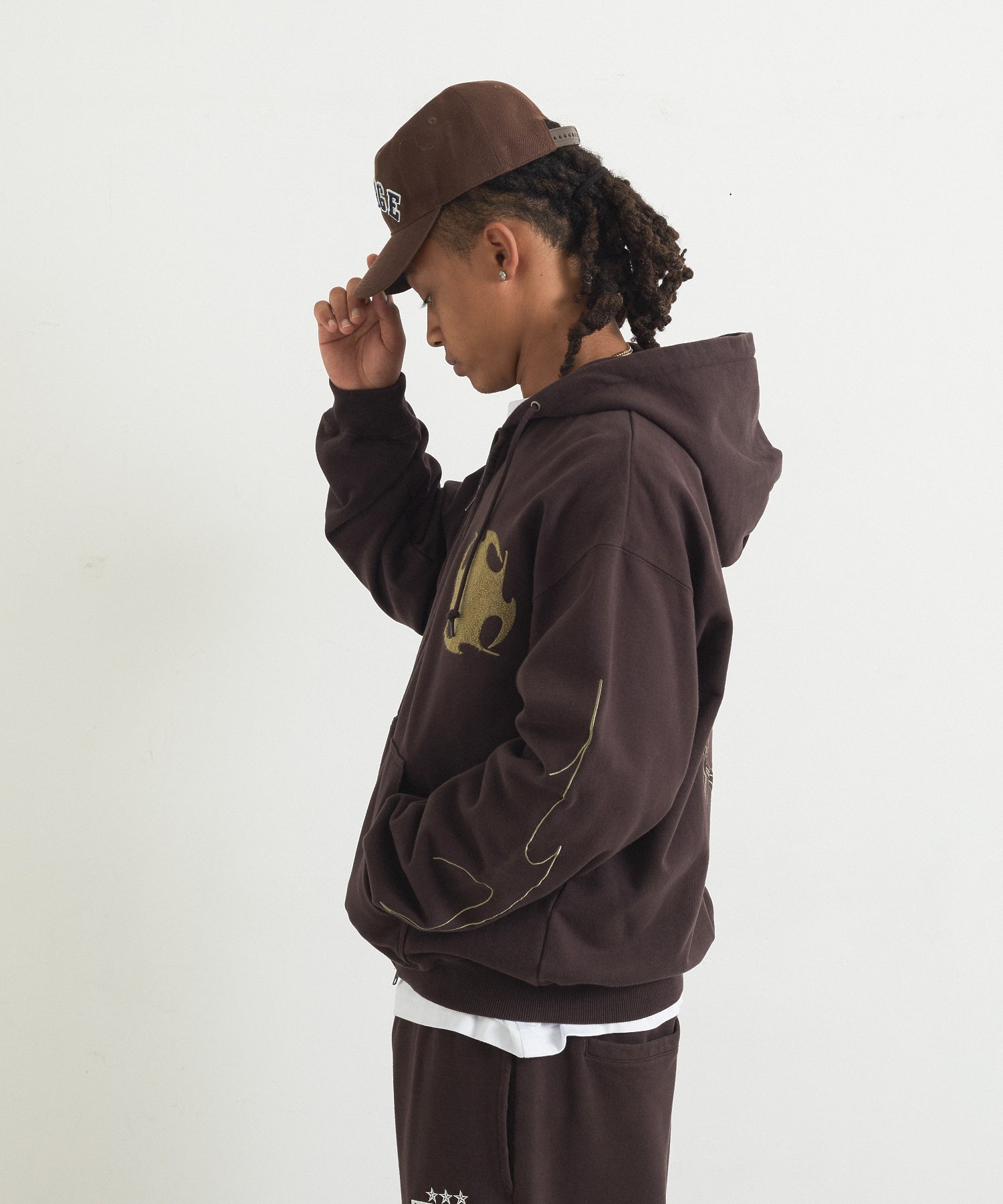 CHAMPIONS W ZIP HOODED SWEATSHIRT