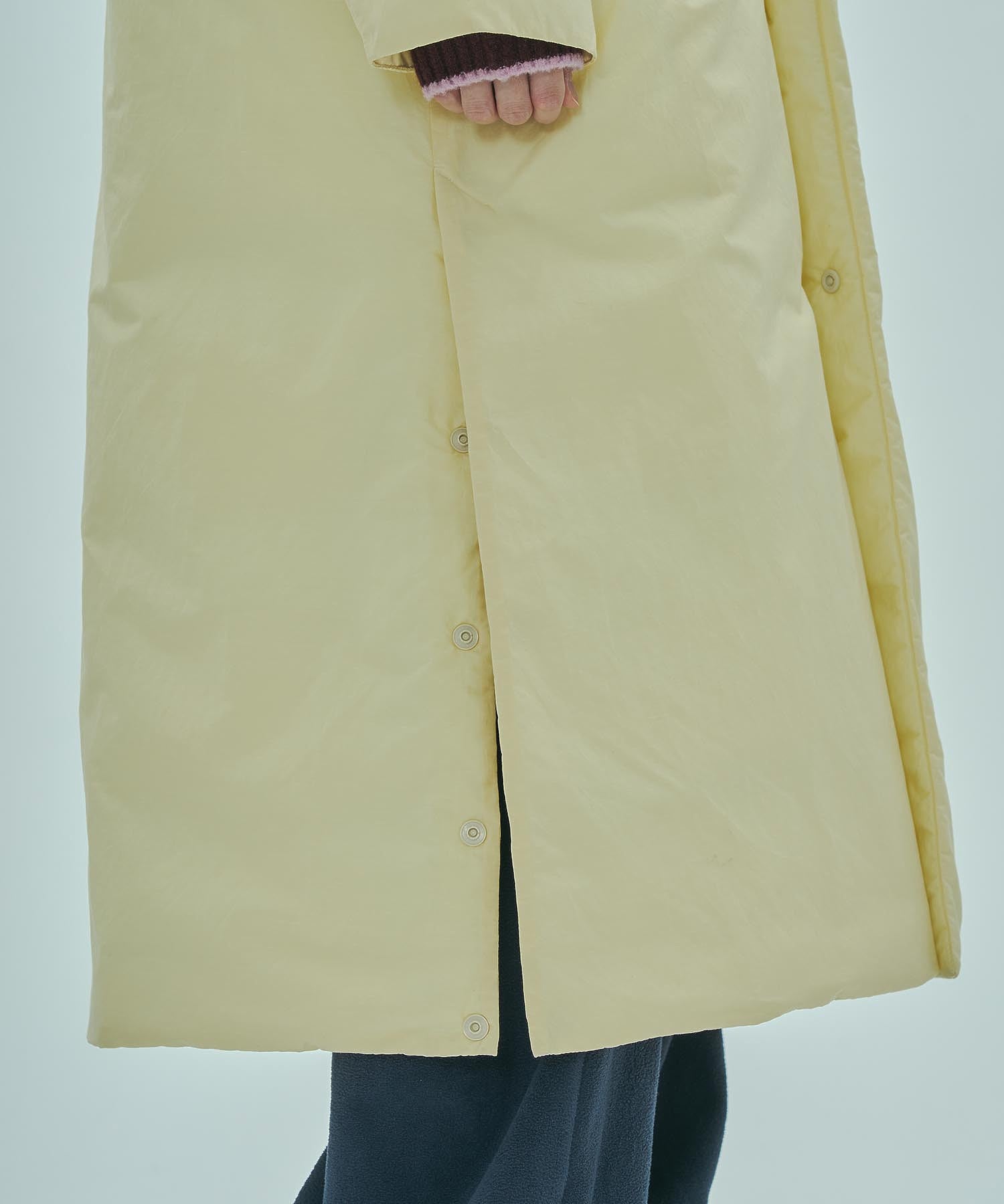 【イエローROSE BUD限定カラー】F/CE./RECYCLE DOWN 2WAY STAND COAT