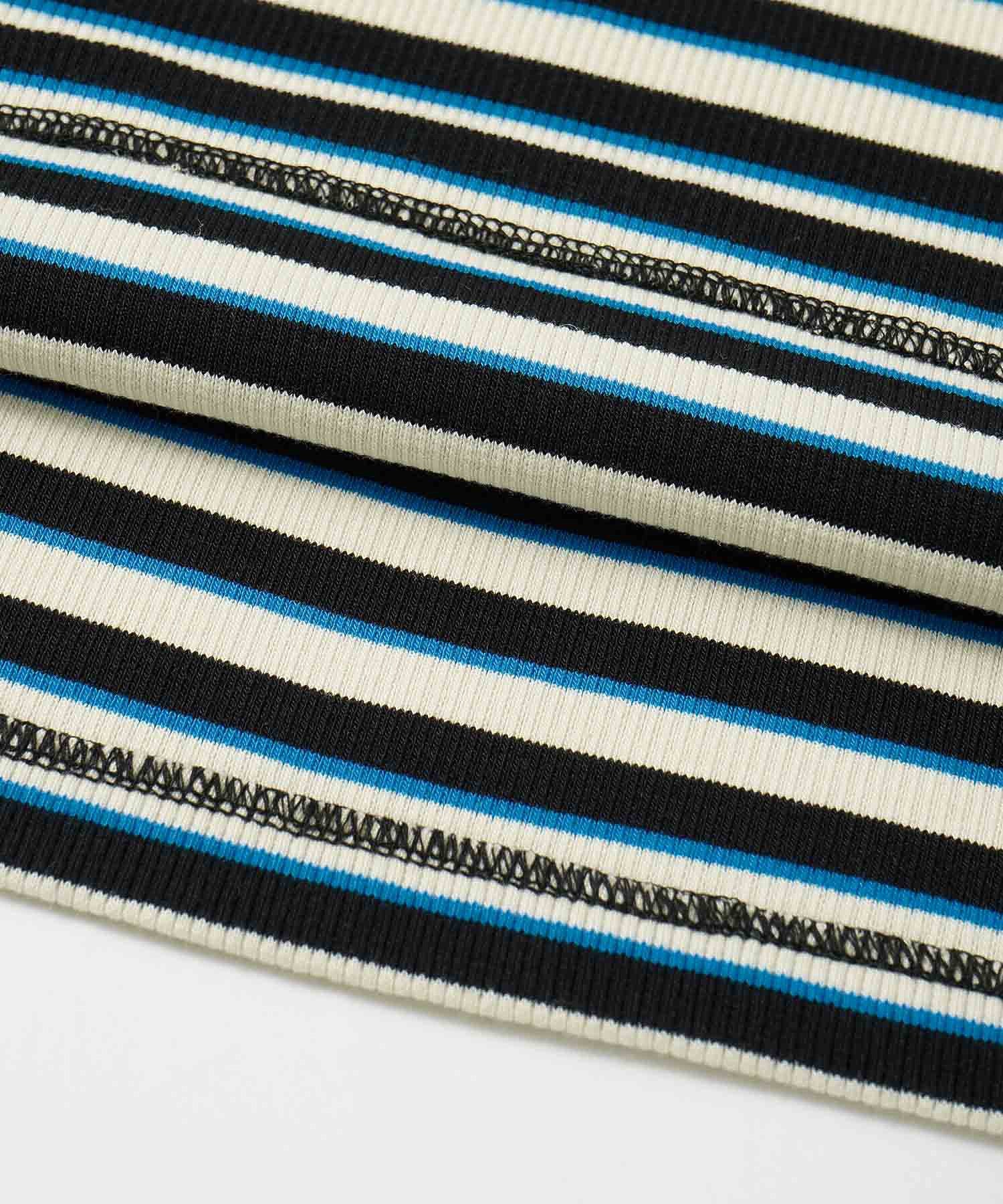MULTI STRIPE COMPACT DRESS X-girl