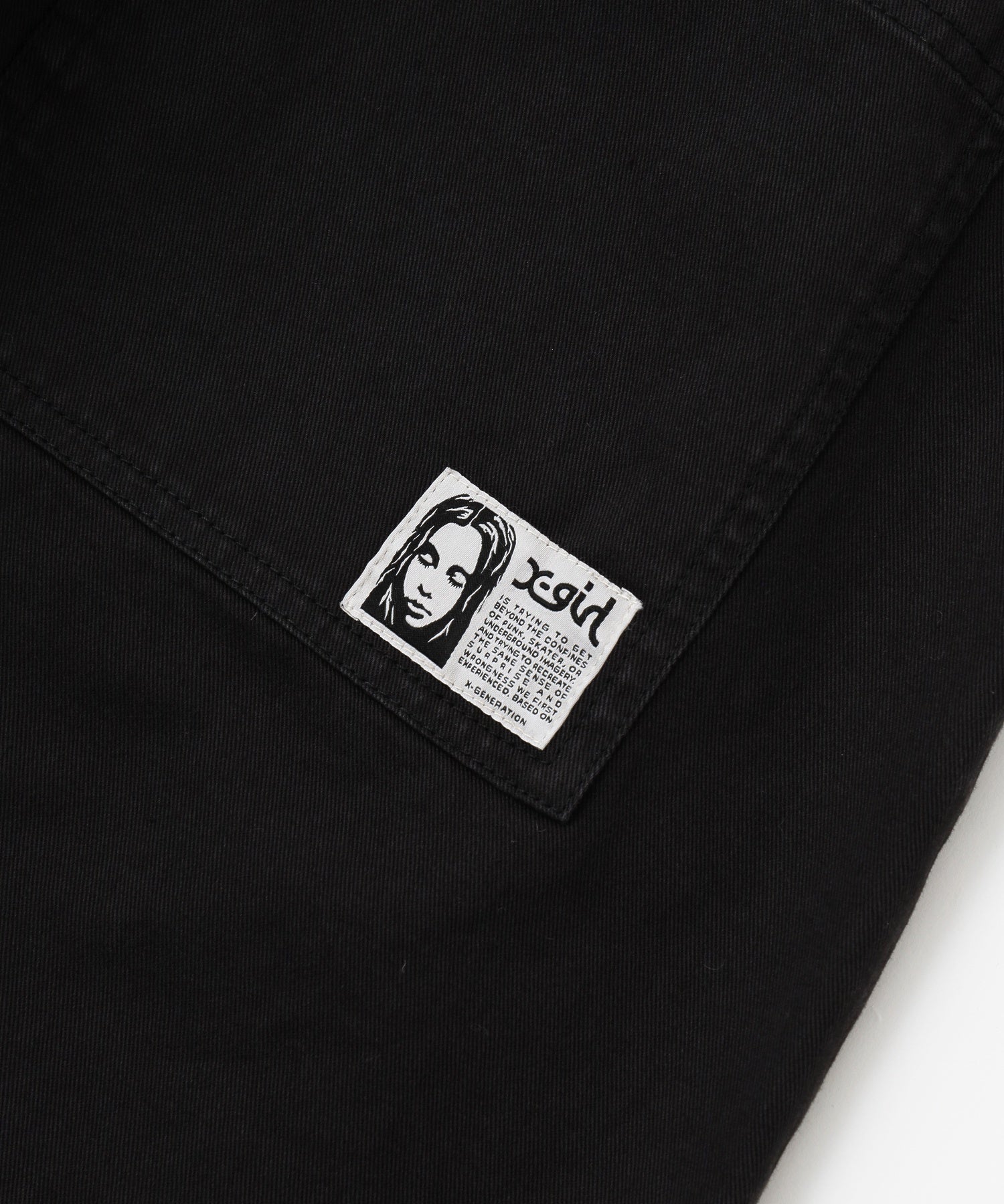 FACE LABEL LOOSE FIT EASY PANTS