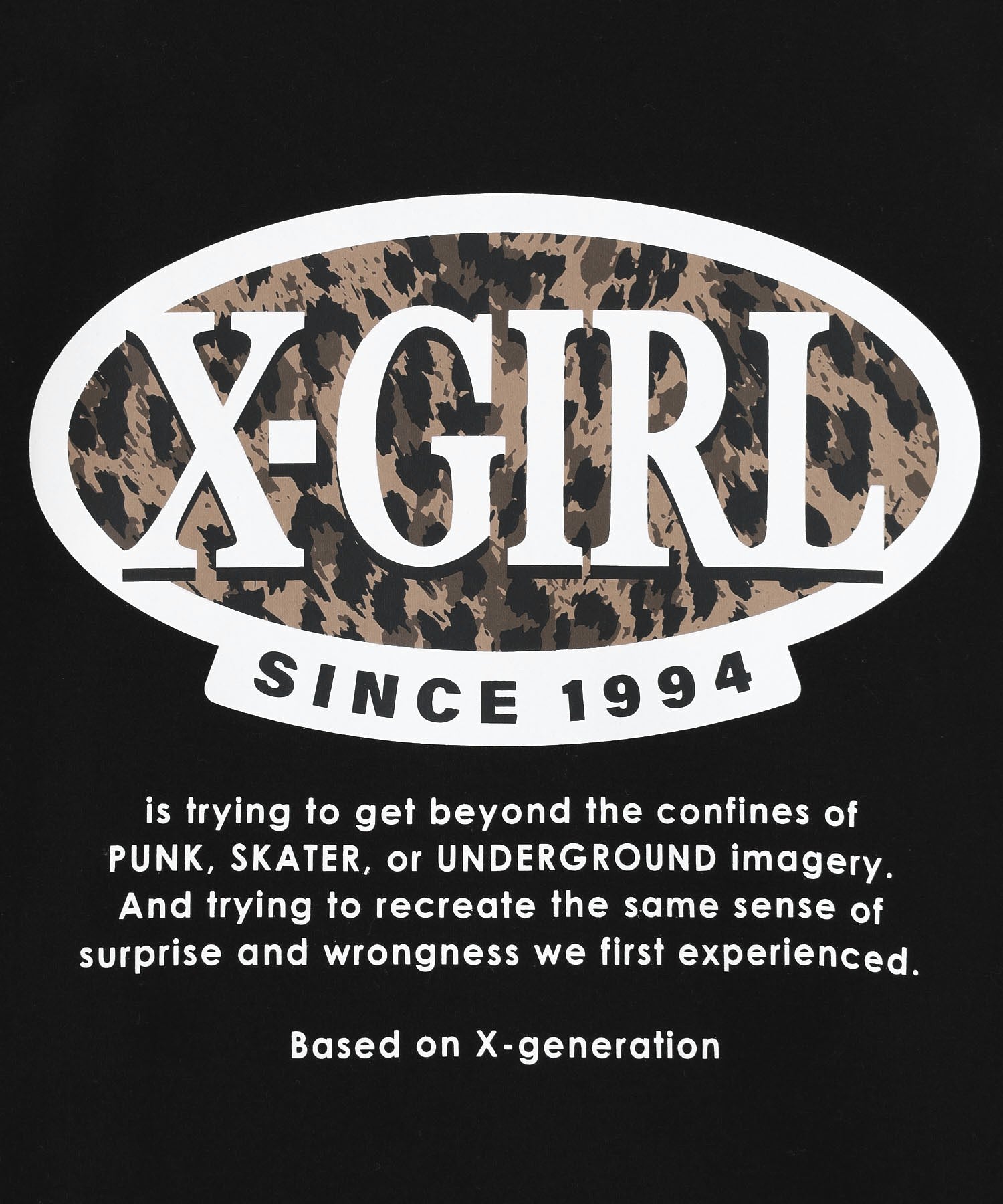 LEOPARD OVAL LOGO S/S TEE