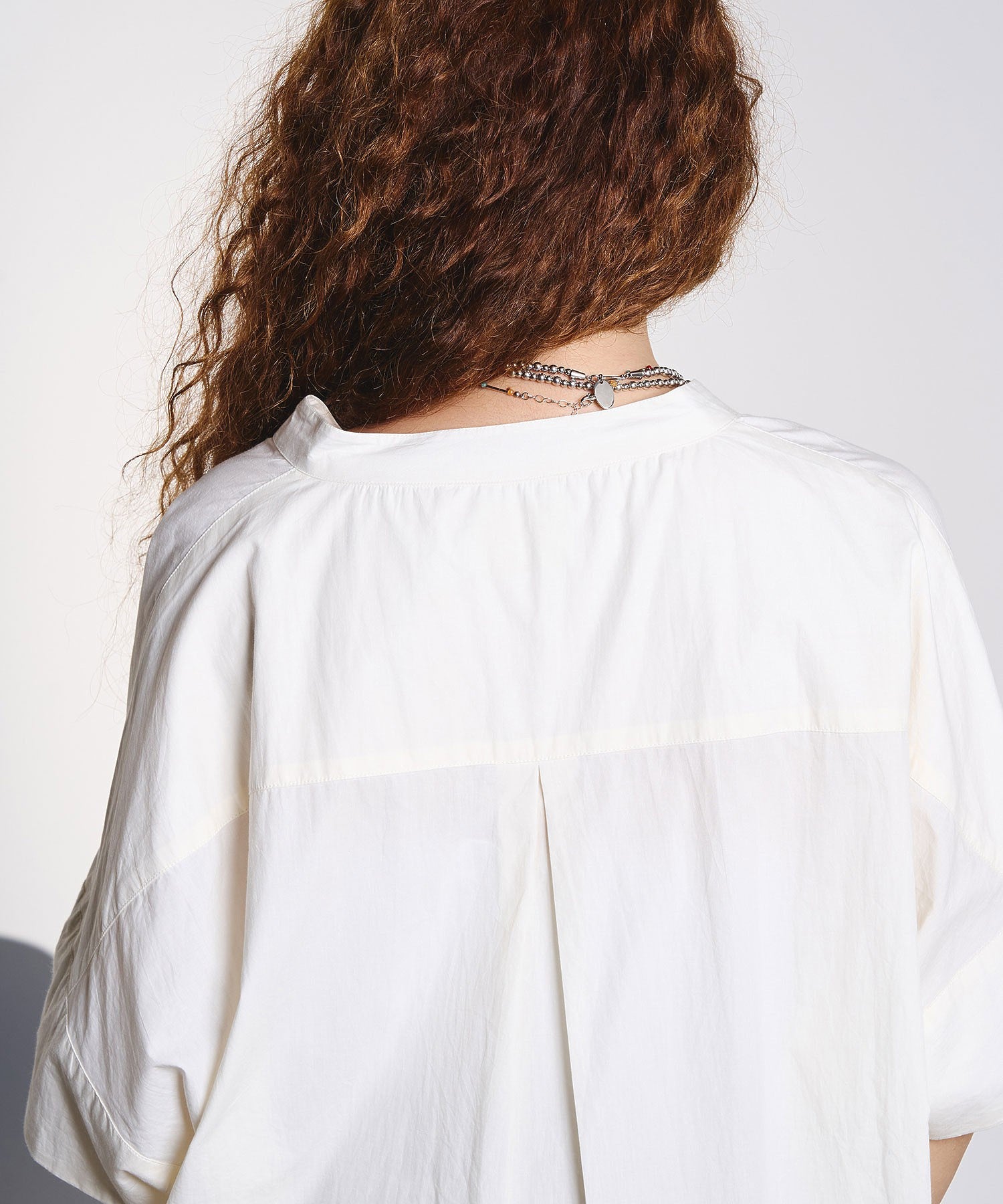 HLAADA for ROSEBUD/CUTWORK EMBROIDERY SHORT SLEEVE SHIRT
