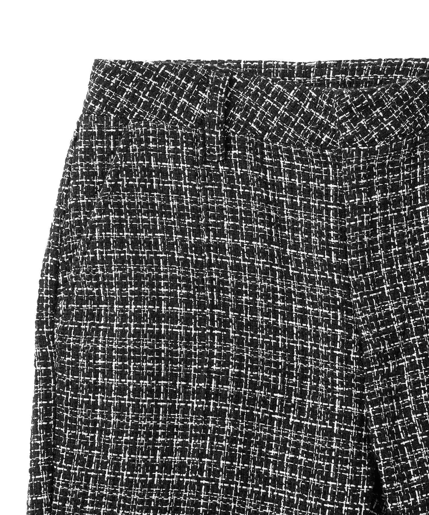 TWEED JERSEY WIDE FLARE PANTS X-girl