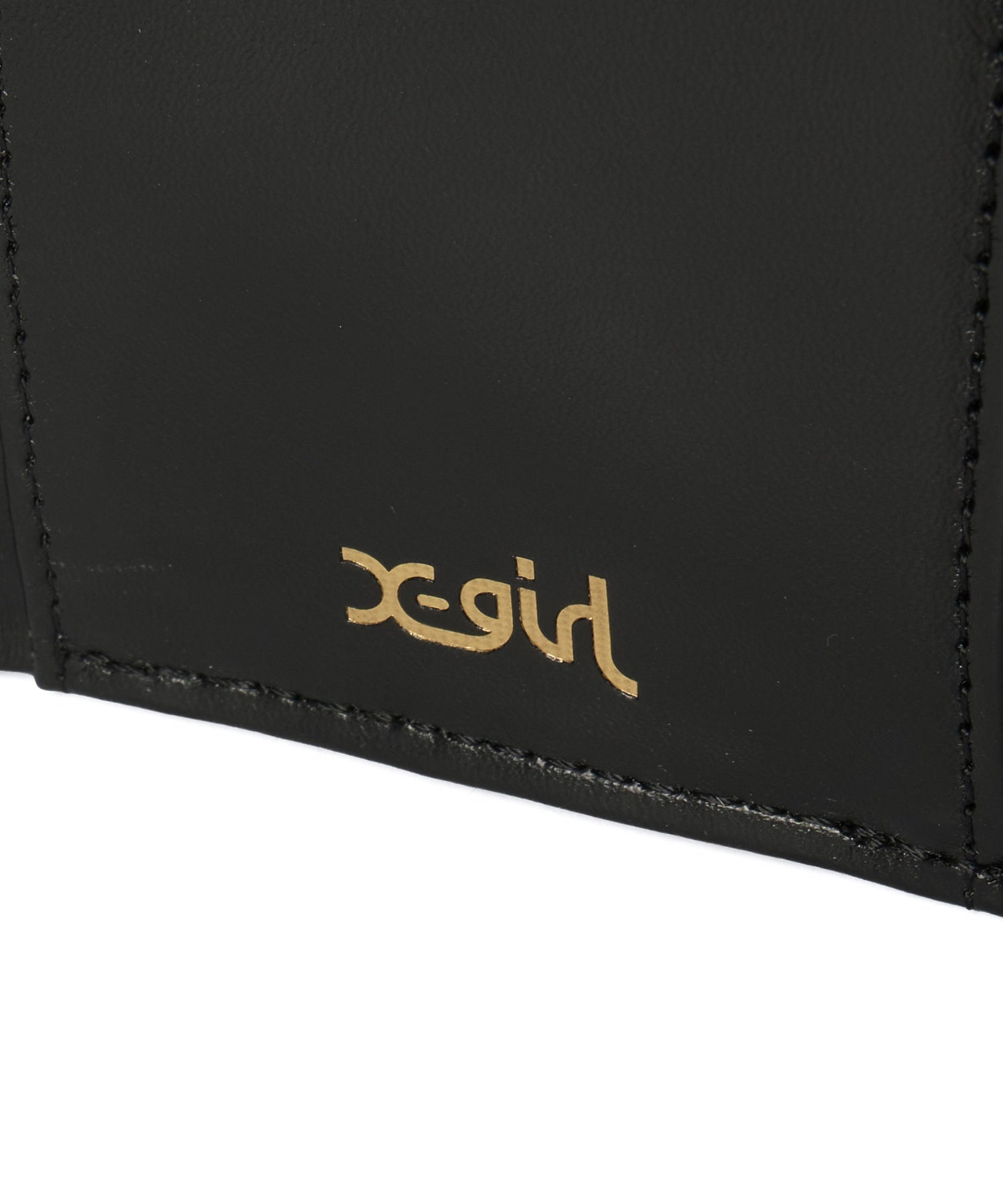 LEATHER XG LOGO MINI WALLET