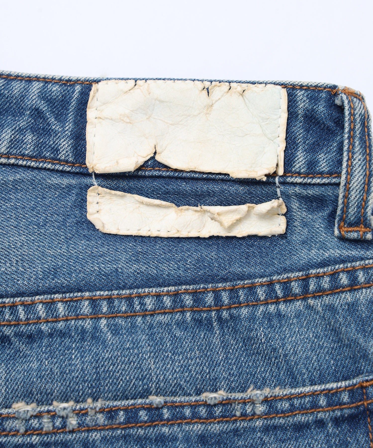 SEMOH/セモー/Test Print Denim Pants Lui Araki SA16-8-02