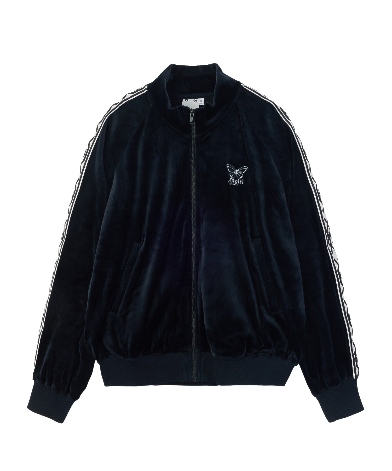 BUTTERFLY VELOUR TRACK JACKET