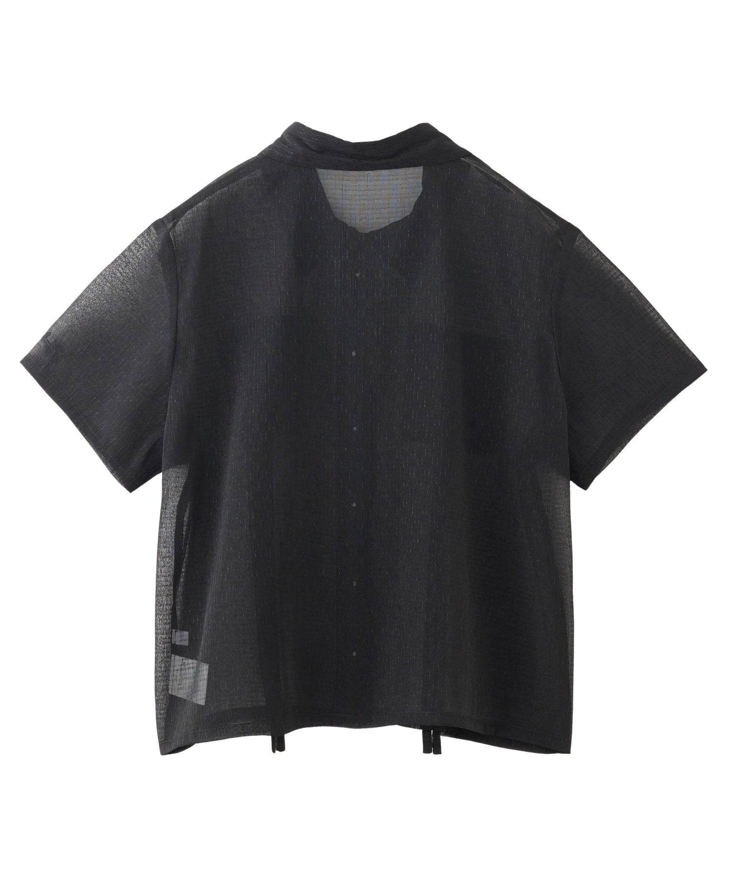 FRONT DRAWSTRING S/S SHIRT