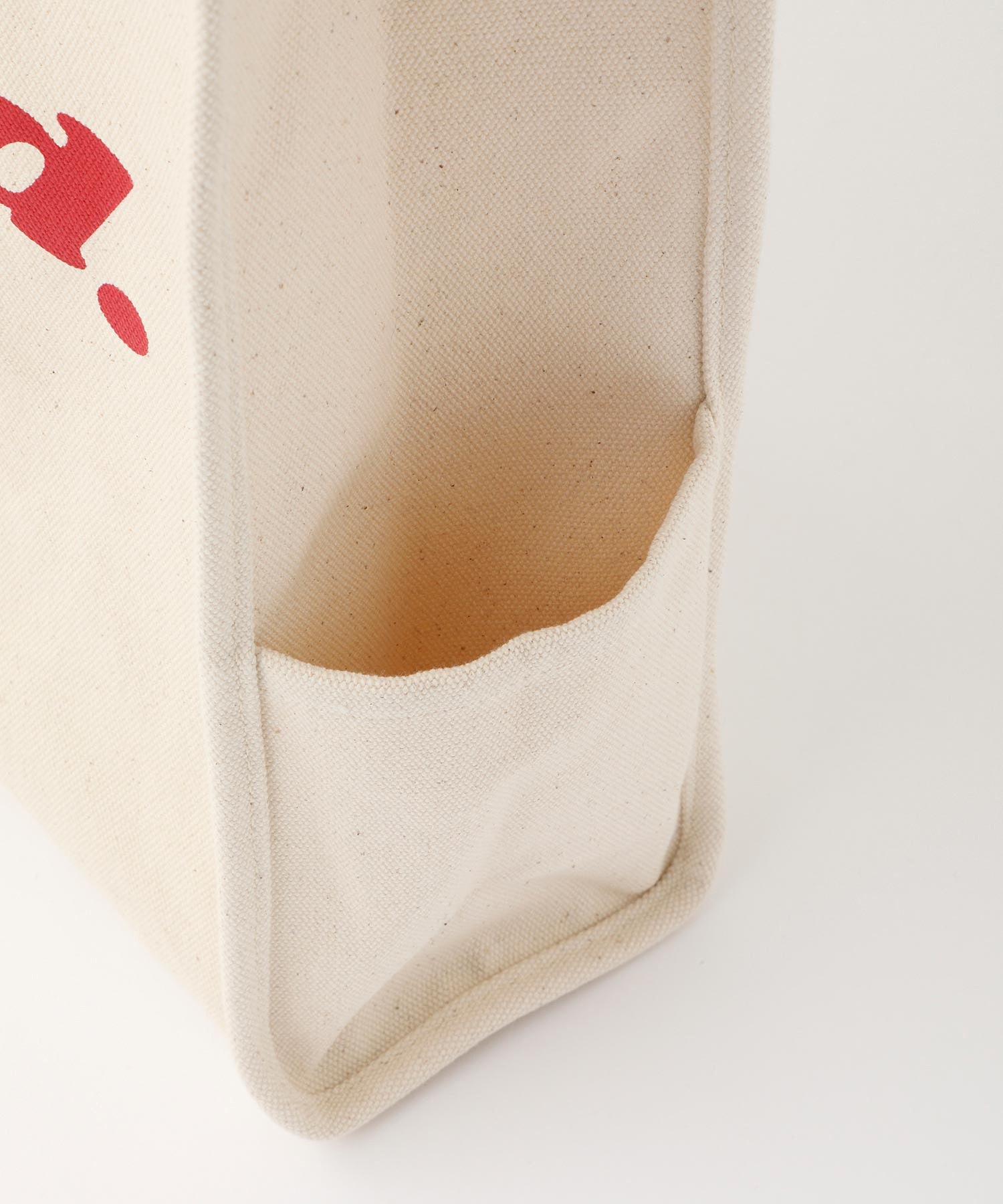 PIPING SQUARE TOTE COOPER LOGO MILKFED.