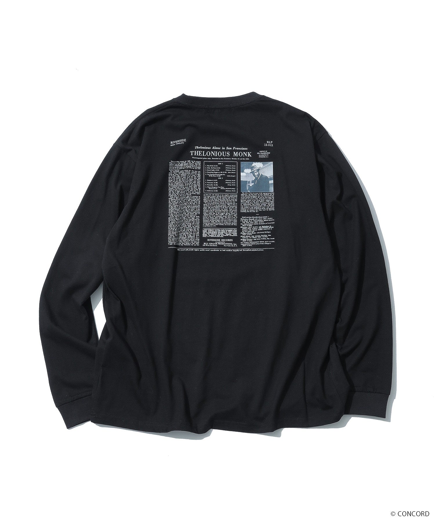 THELONIOUS MONK ALONE IN SAN FRANCISCO L/S TEE