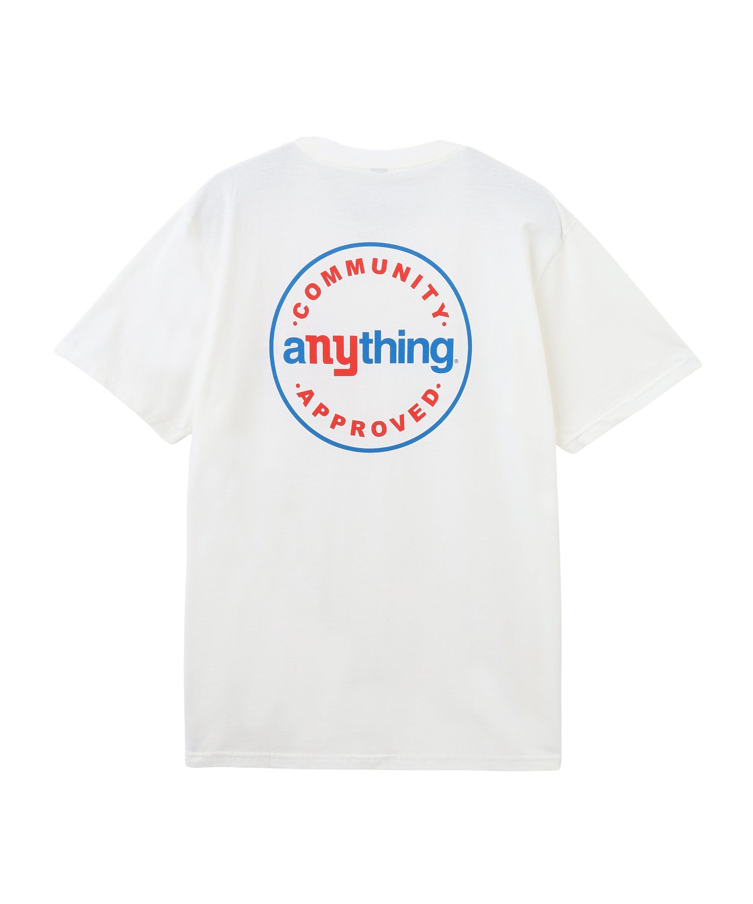 ANYTHING/エニシング/COMMUNITY APPROVED T-SHIRT/ANY-63