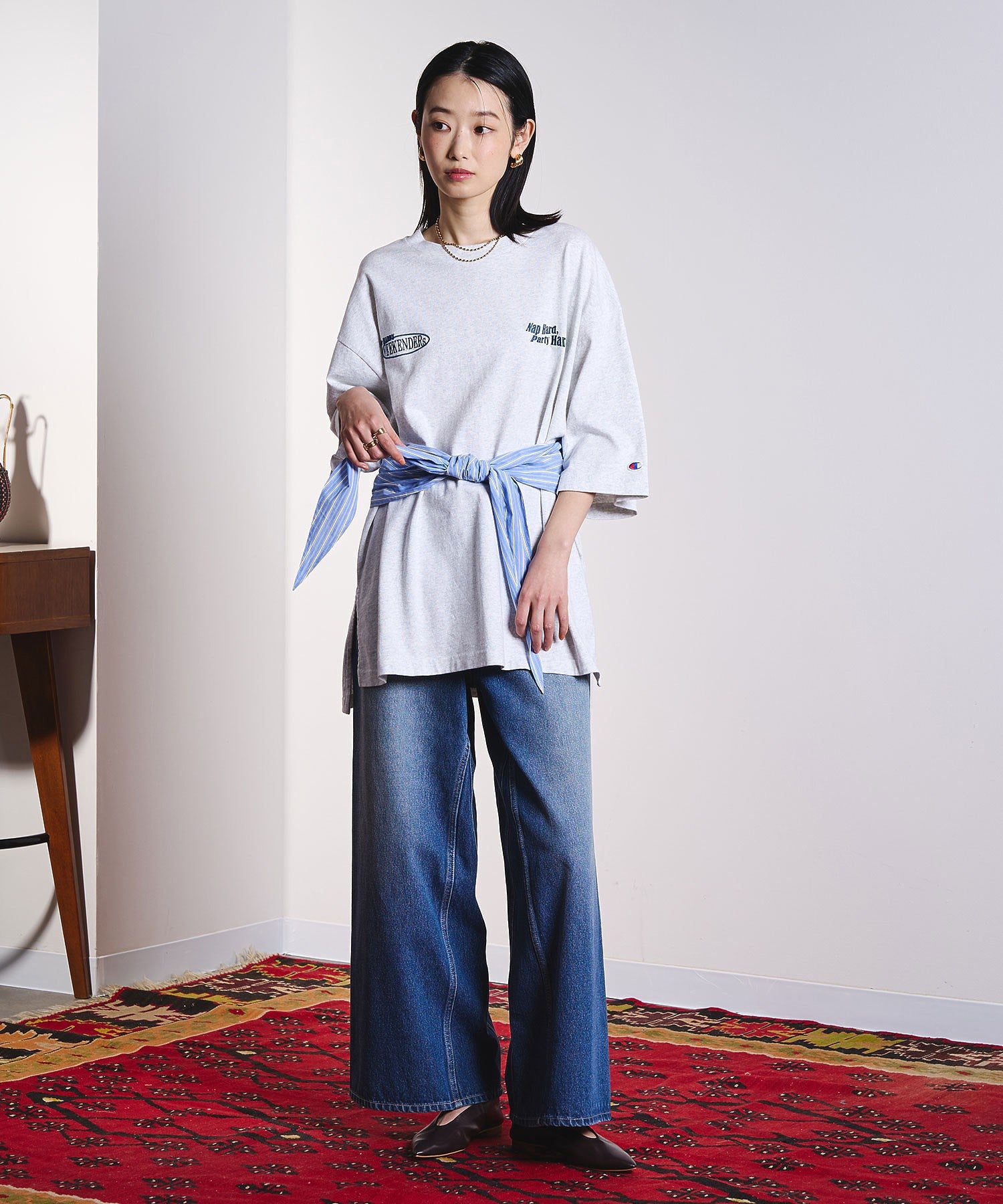 model:169cm 着用サイズ:ONE SIZE