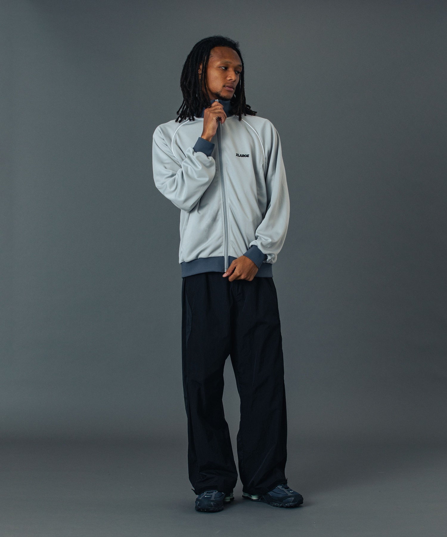 NYLON TRACK PANTS