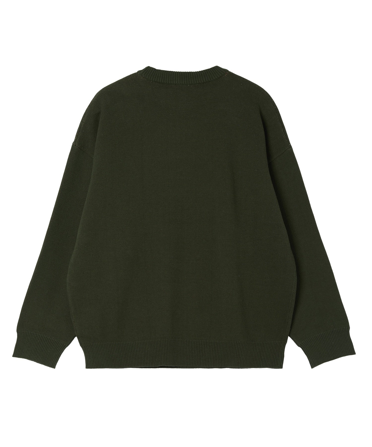 WORLD LOGO JACQUARD KNIT TOP