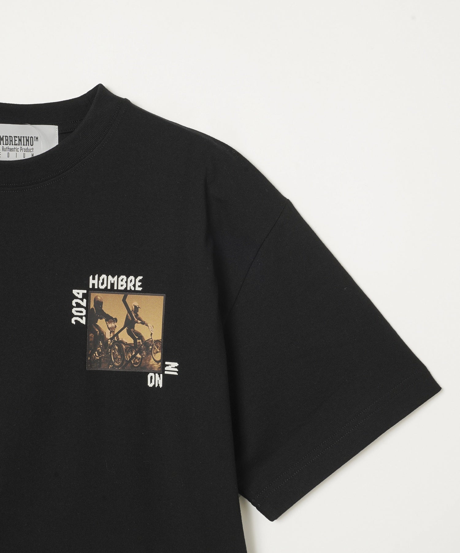 Hombre Nino/オンブレニーニョ/S/S PRINT TEE/BIKE/HN0241-CT0017