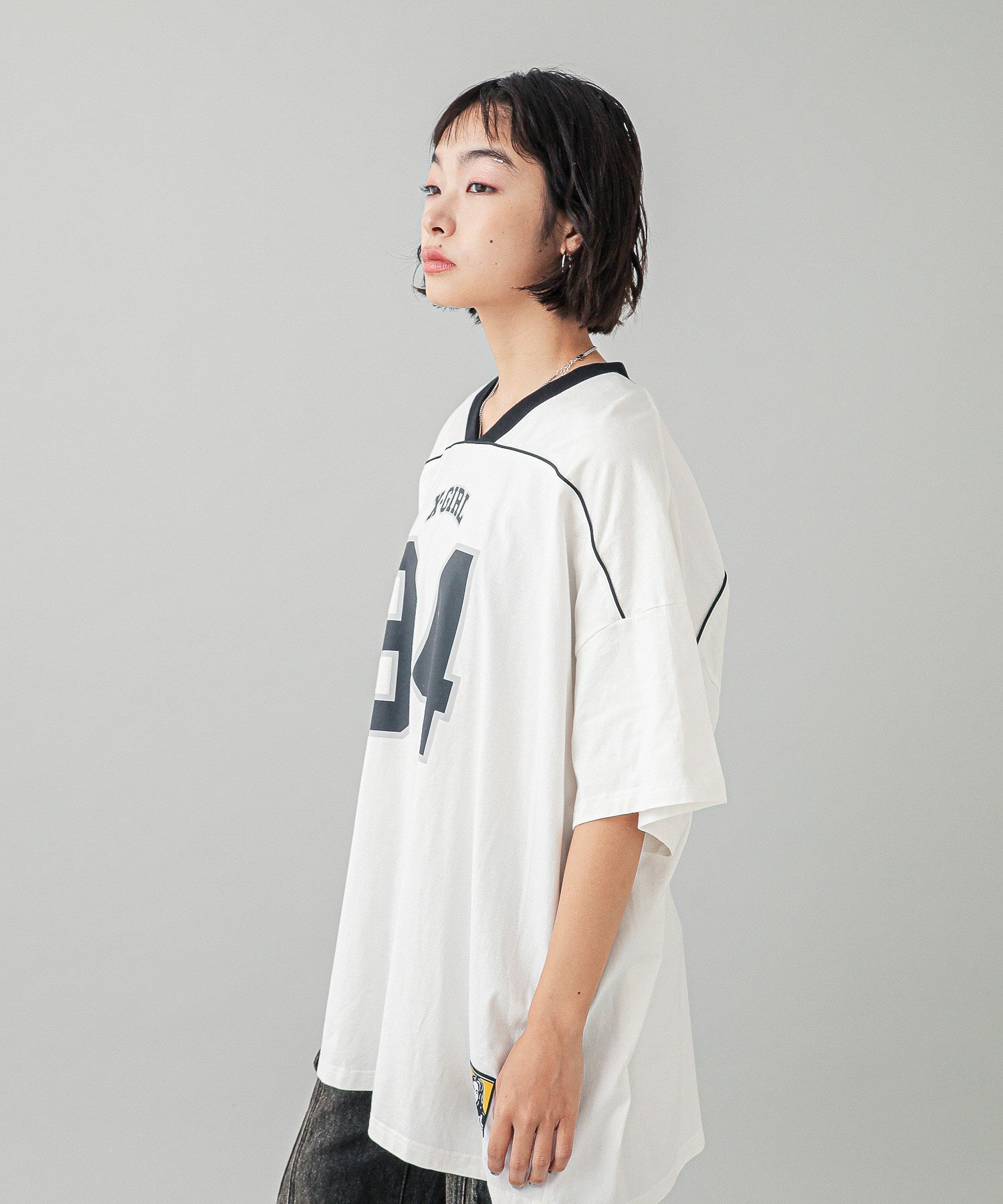 NUMBERING S/S BIG TEE DRESS