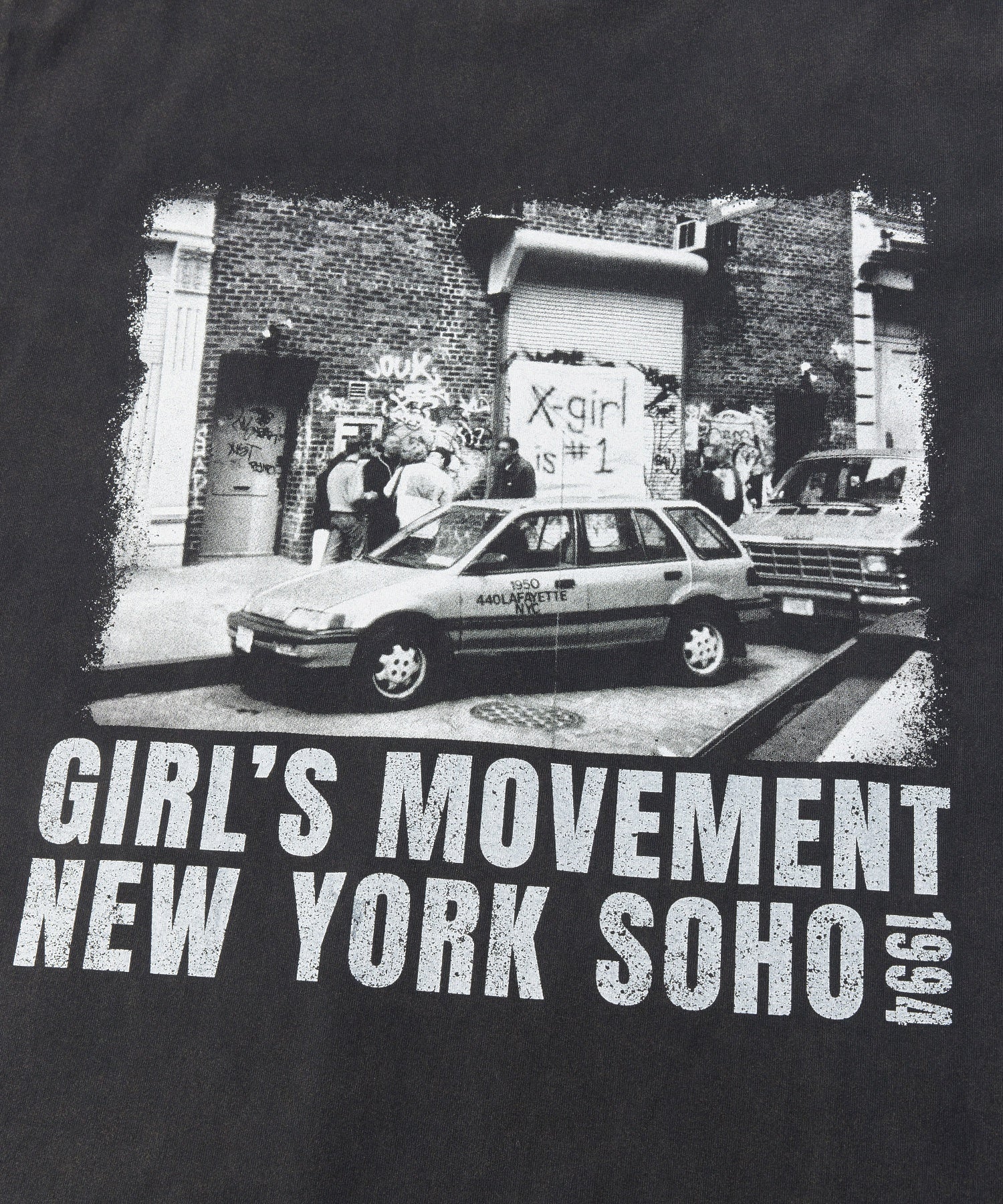 X-GIRL NYC PHOTO S/S TEE