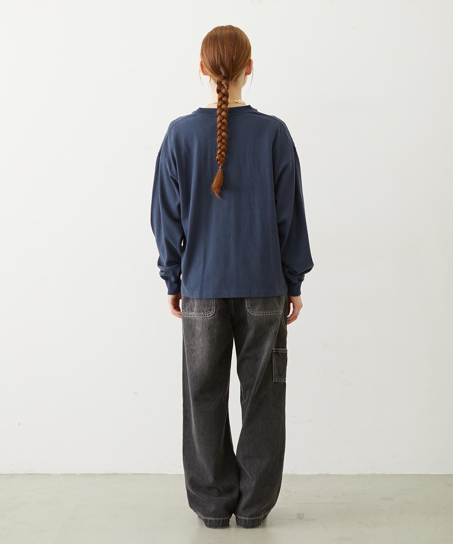 MILKFED.×CHAMPION LS TEE