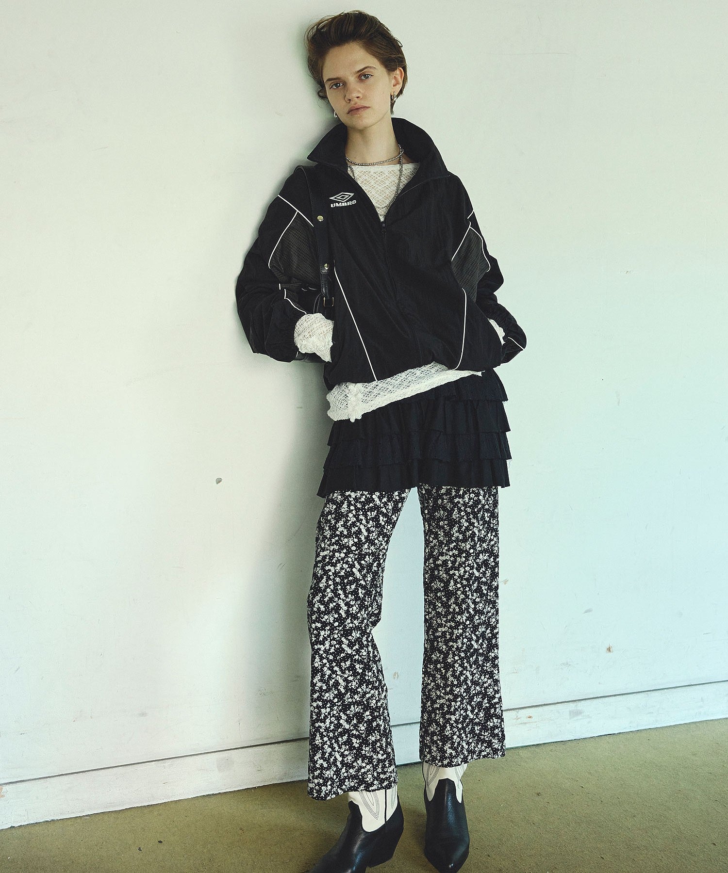 UMBRO × ROSE BUD/ NYLON JACKET