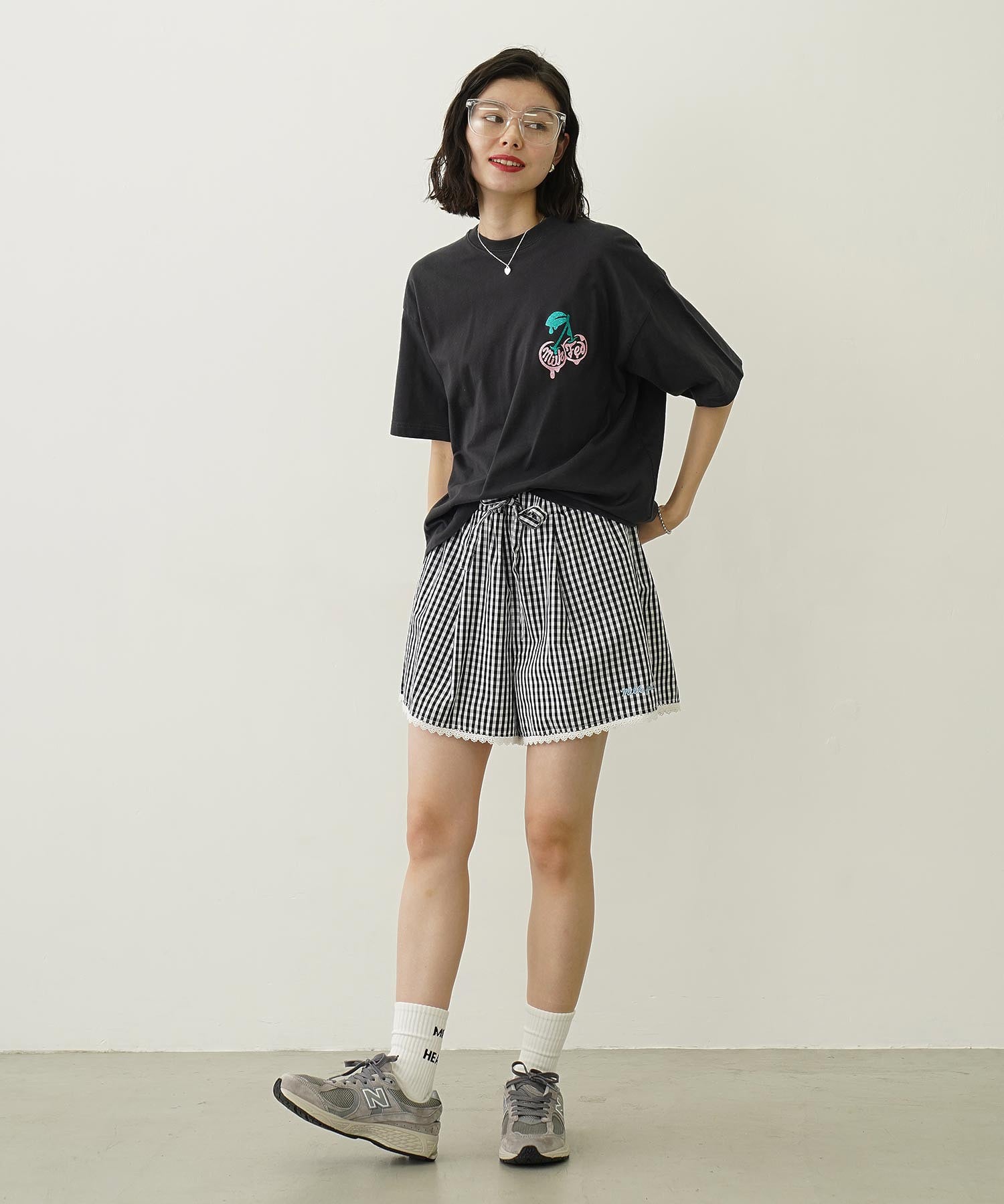 GLITTER MELTY CHERRIES S/S TEE