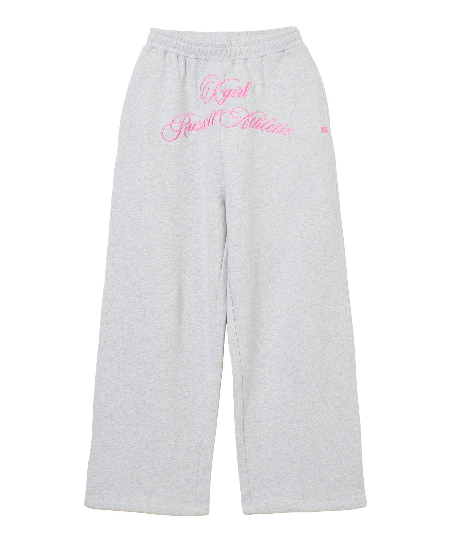 X-girl × Russell SCRIPT LOGO SWEATPANTS
