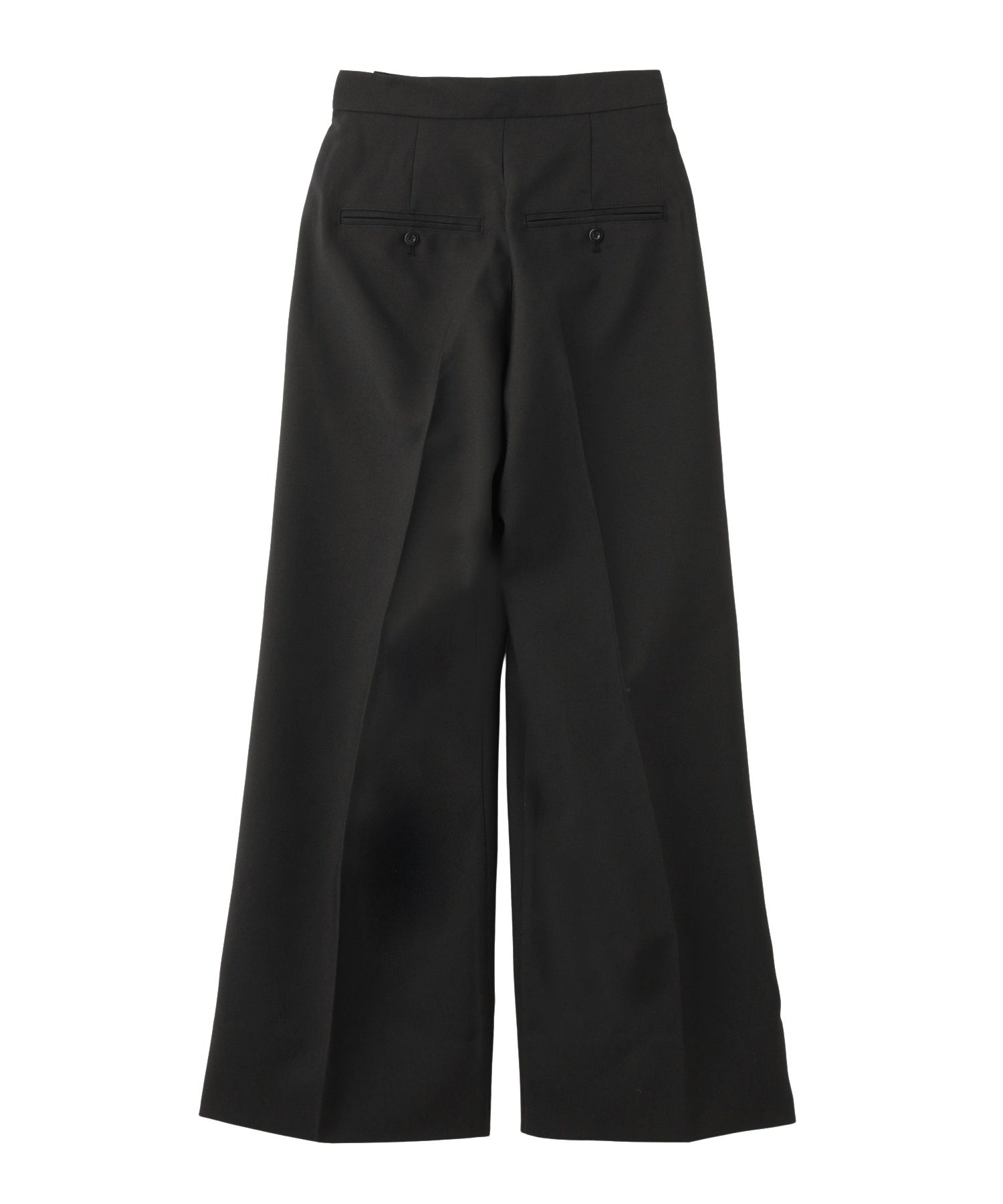 WAIST ADJUSTABLE WIDE TUCK PANTS