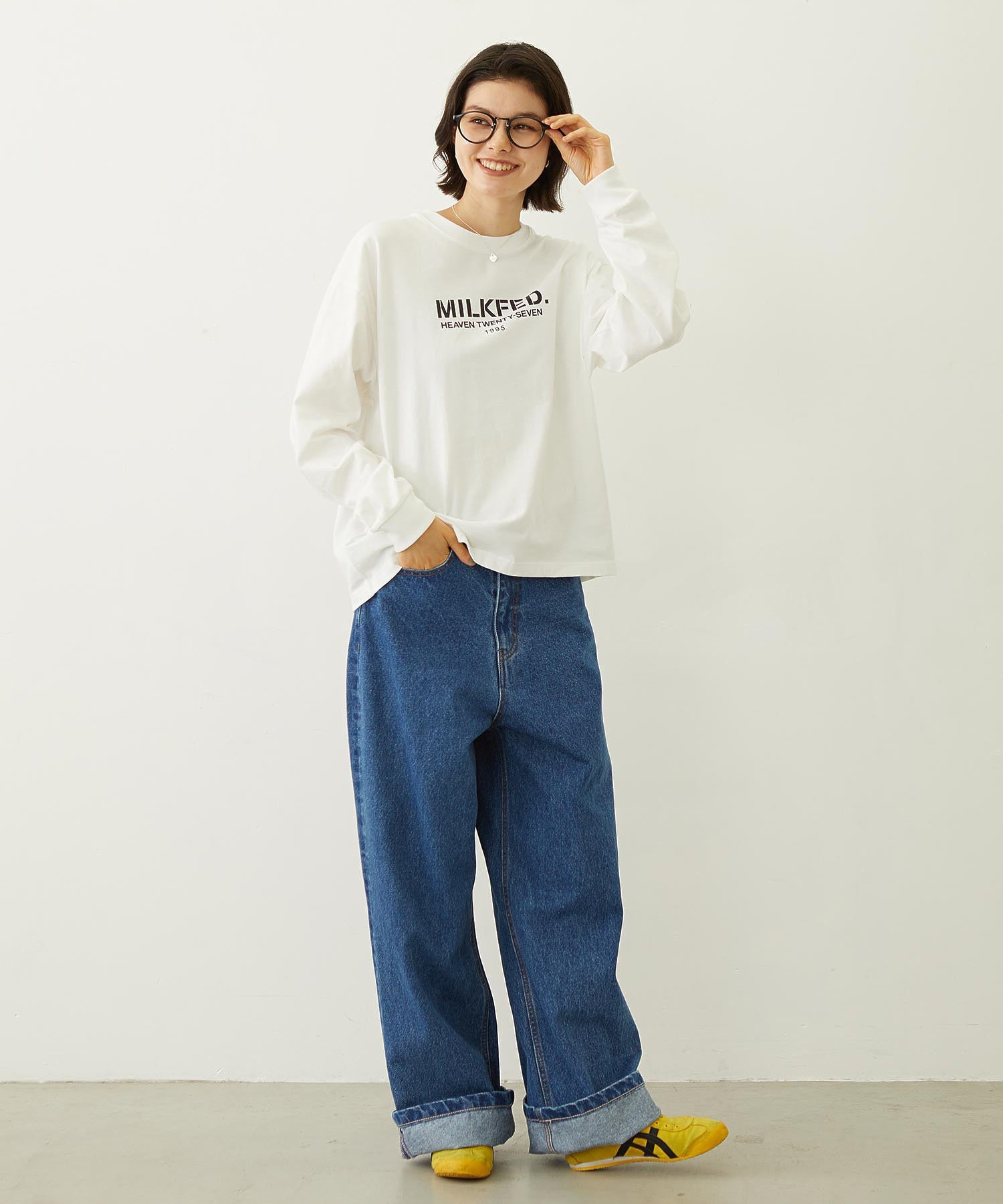 BOYFRIEND LOOSE DENIM PANTS