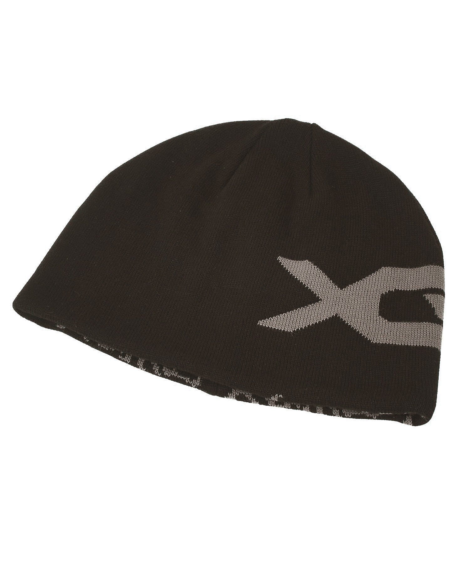 REVERSIBLE JACQUARD BEANIE