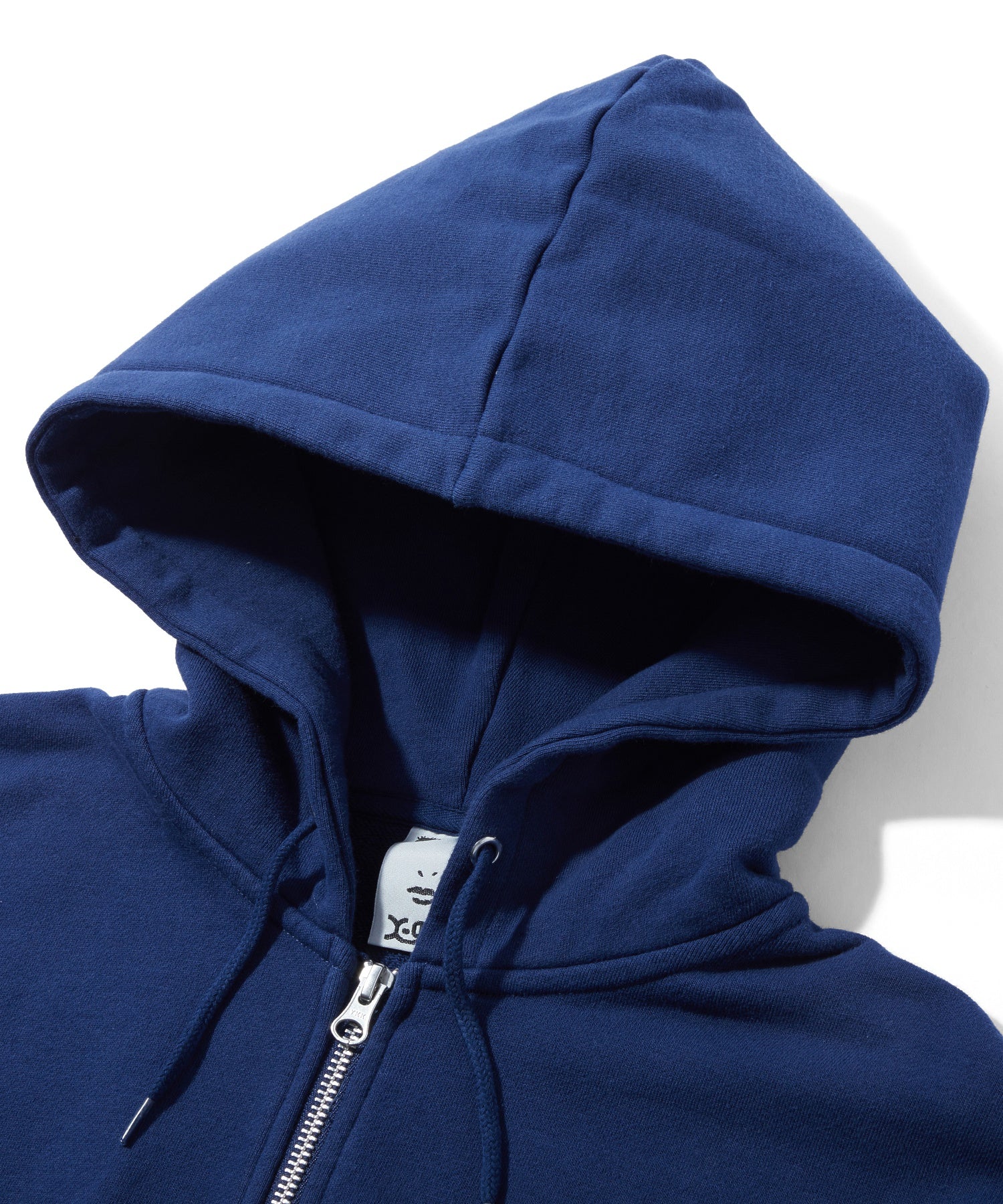 ARCH LOGO AND FACE PATCH ZIP UP SWEAT HOODIE