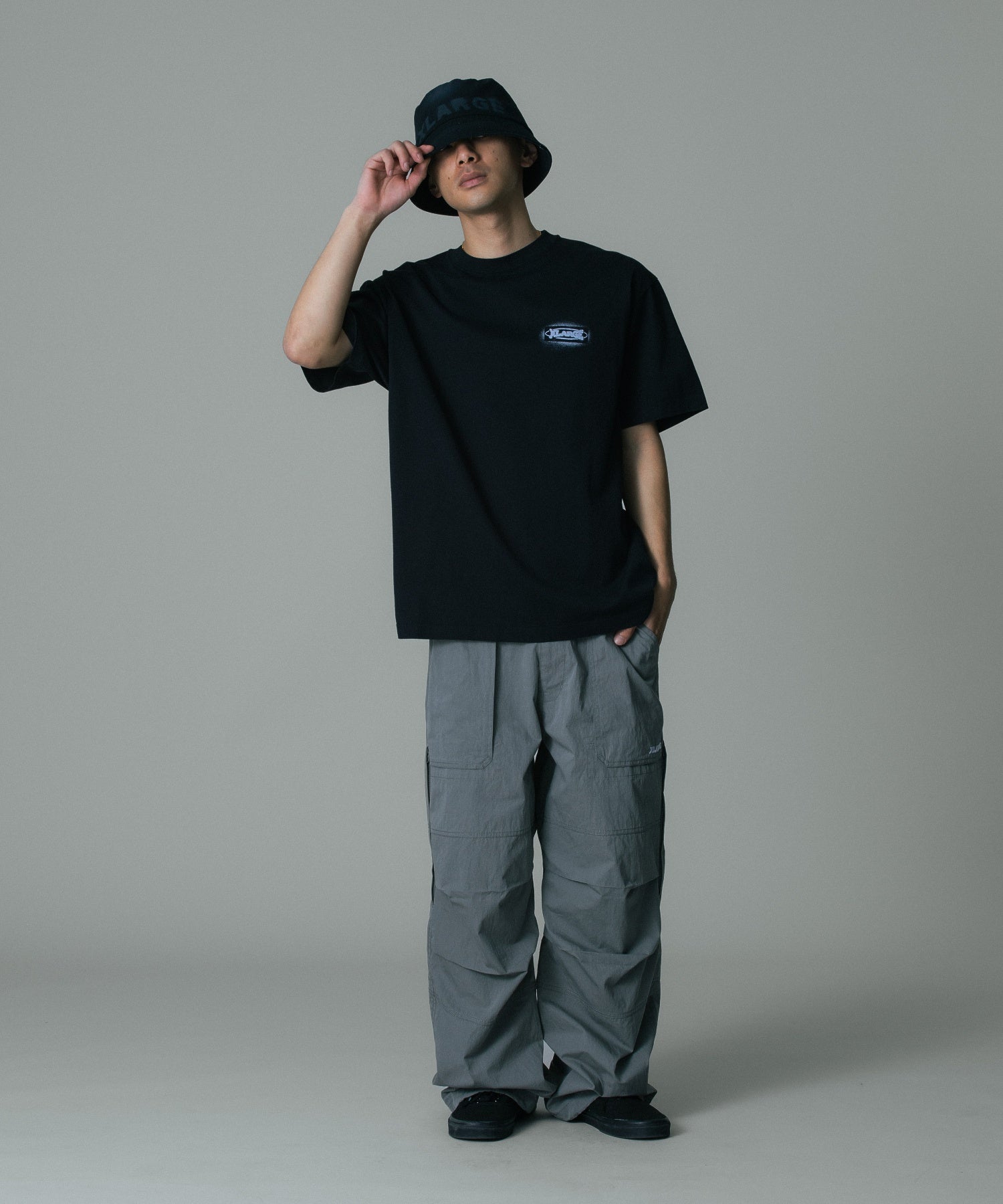 FADED TWILL BUCKET HAT