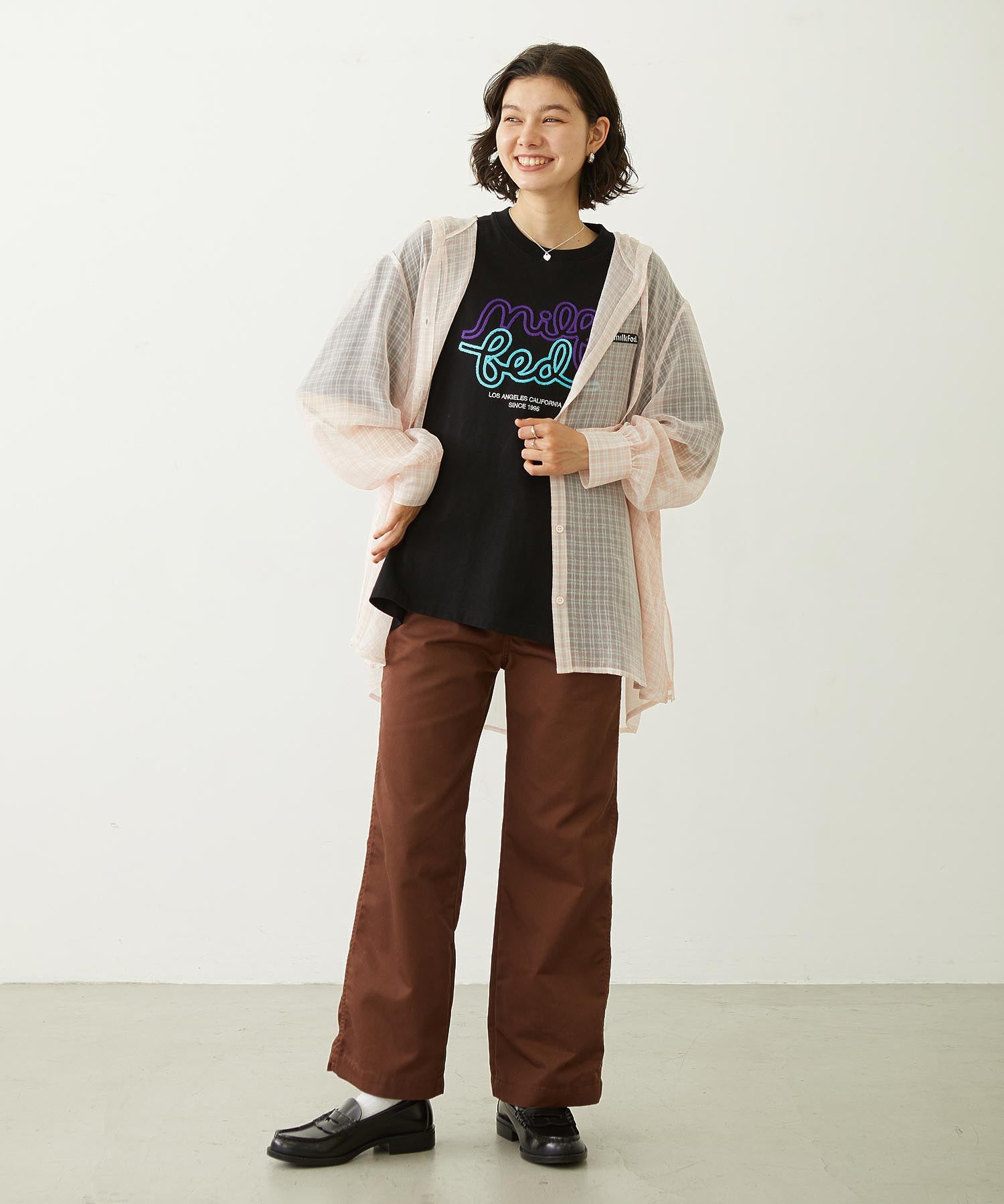 ROPEY LOGO CHAIN STITCH S/S TEE