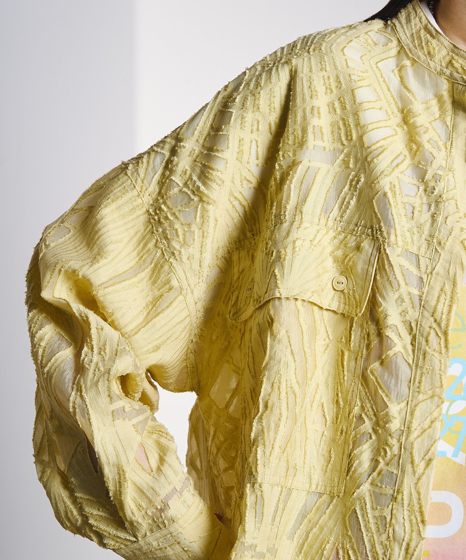 GENE HEAVENS/SHEER DOBBY SHIRT