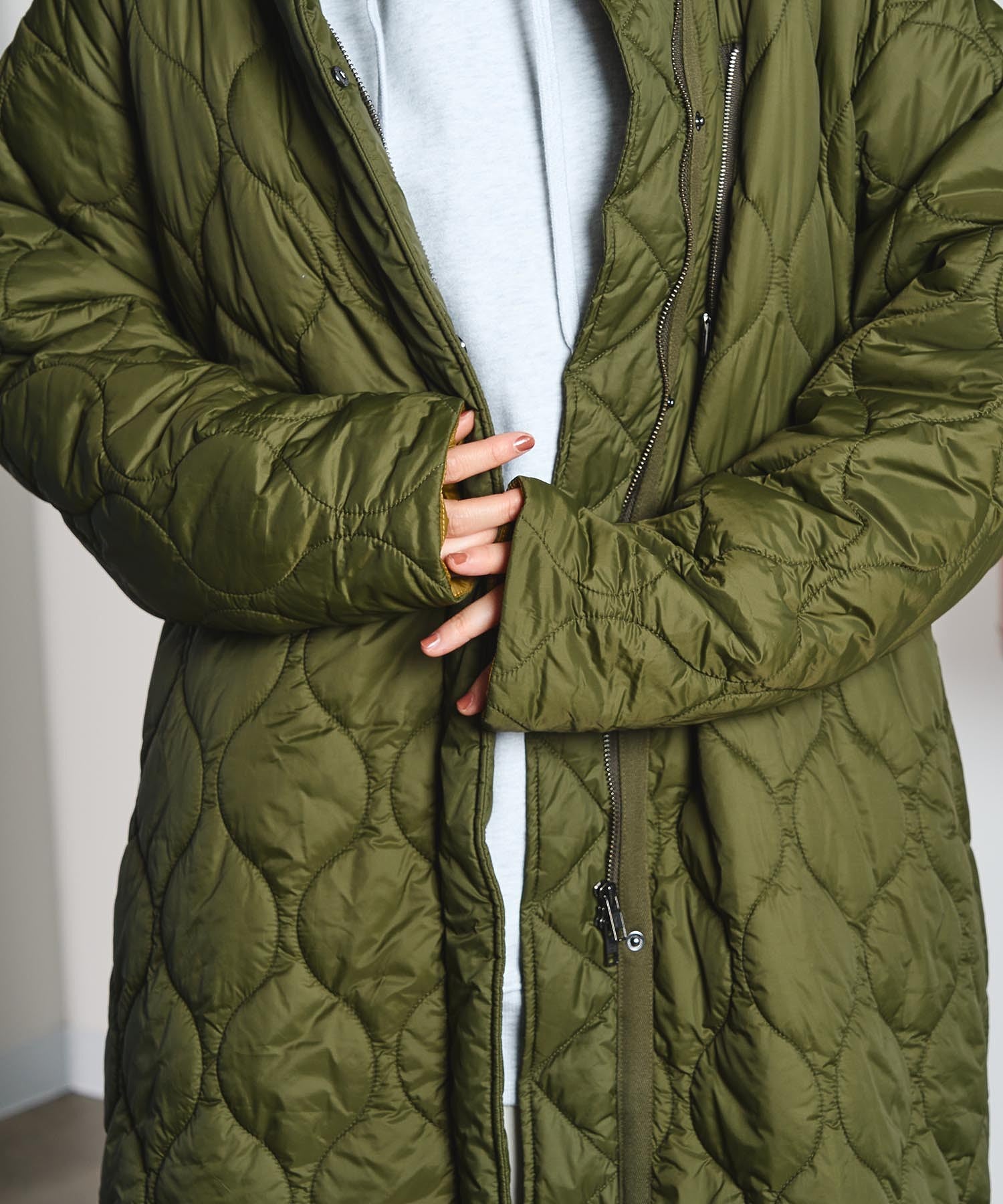 GENE HEAVENS/PADDED LONG COAT