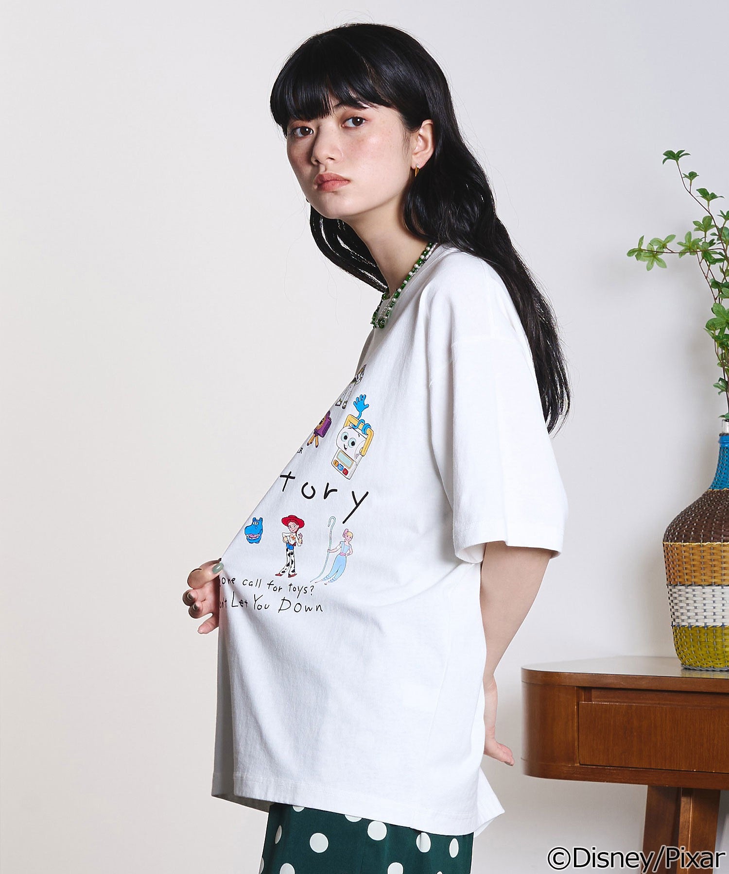 model:163cm 着用サイズ:M
