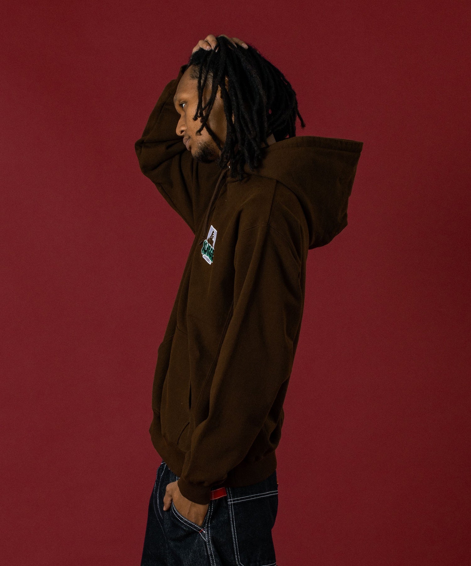 GRAFFITI PULLOVER HOODED SWEATSHIRT