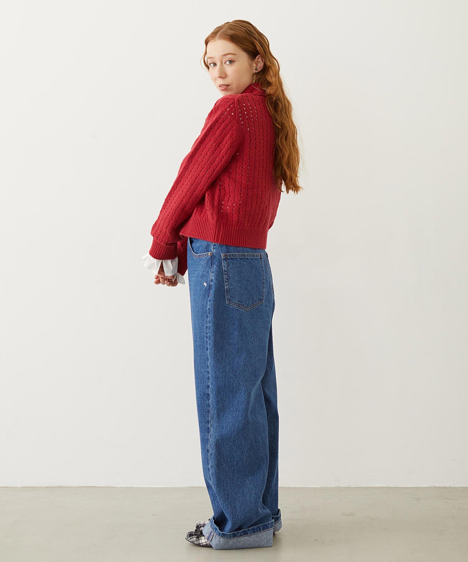 STRAWBERRY KNIT CARDIGAN