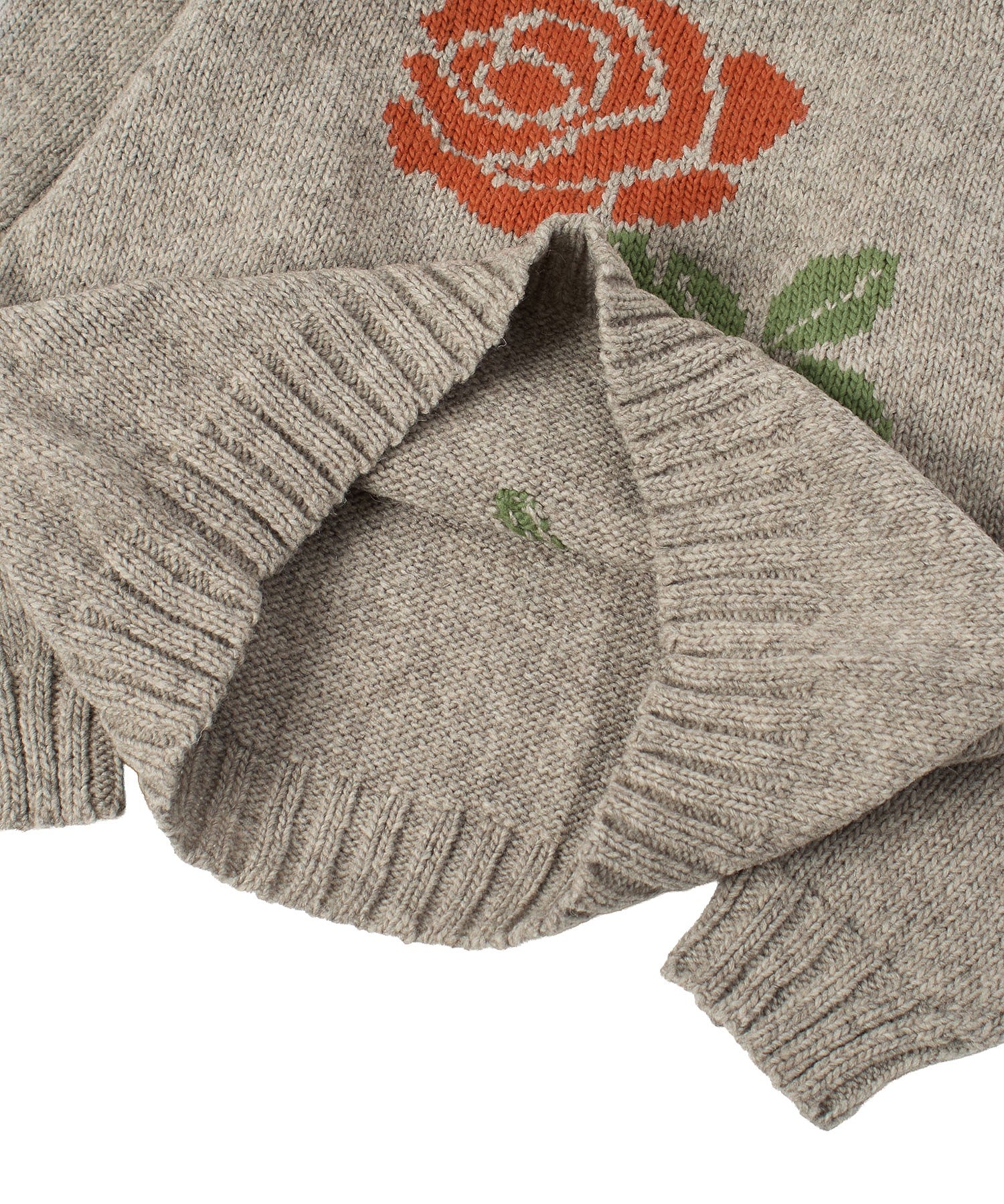 HAVE A GRATEFUL DAY/ROSE KNIT CREW