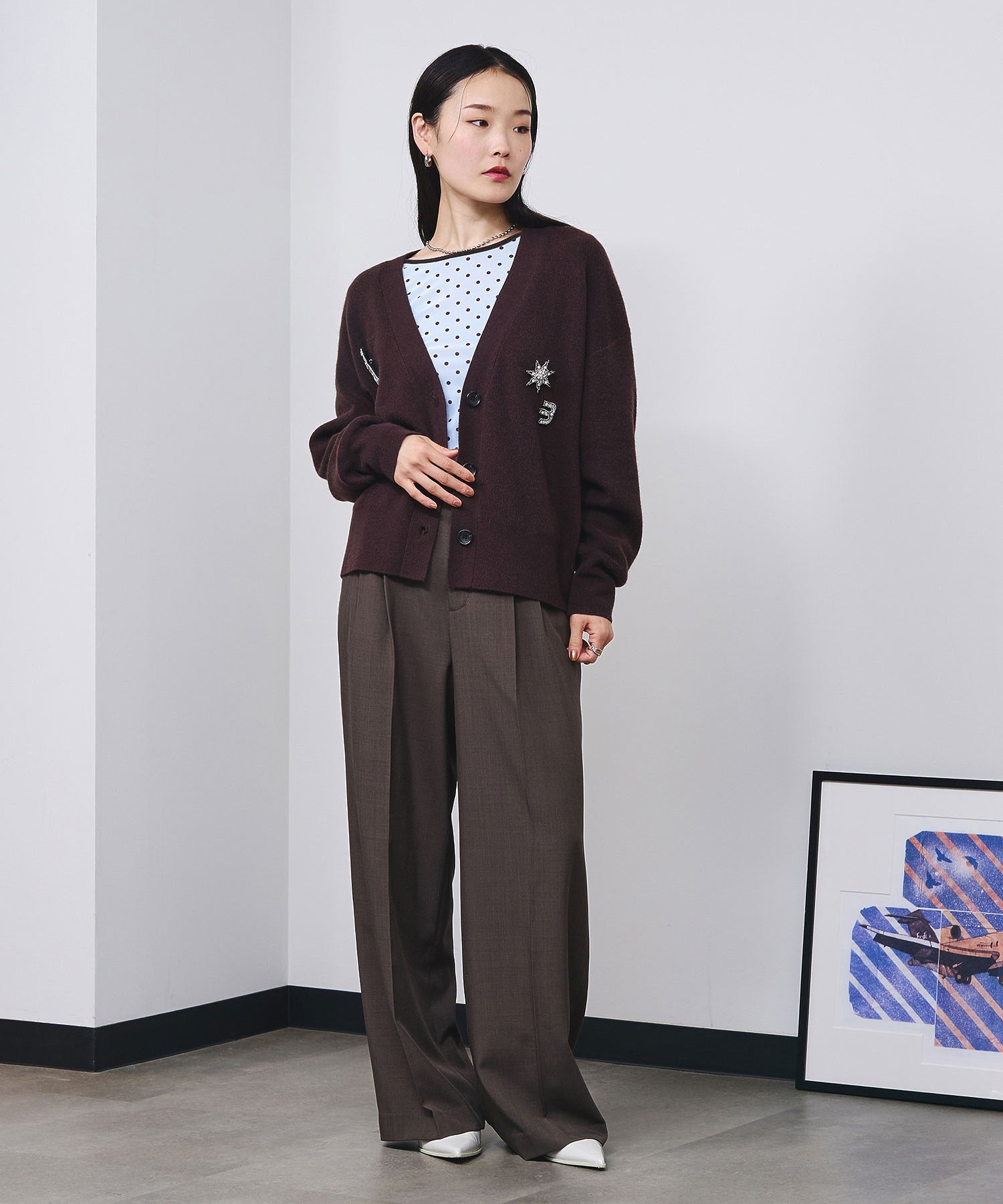 model:161cm 着用サイズ:S