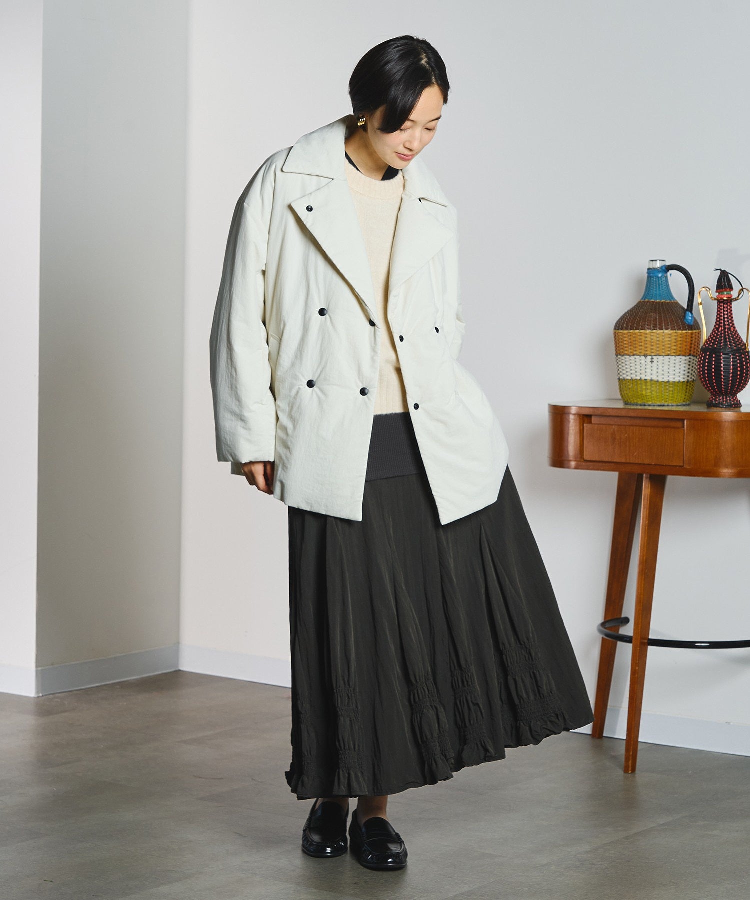 model:166cm 着用サイズ:S