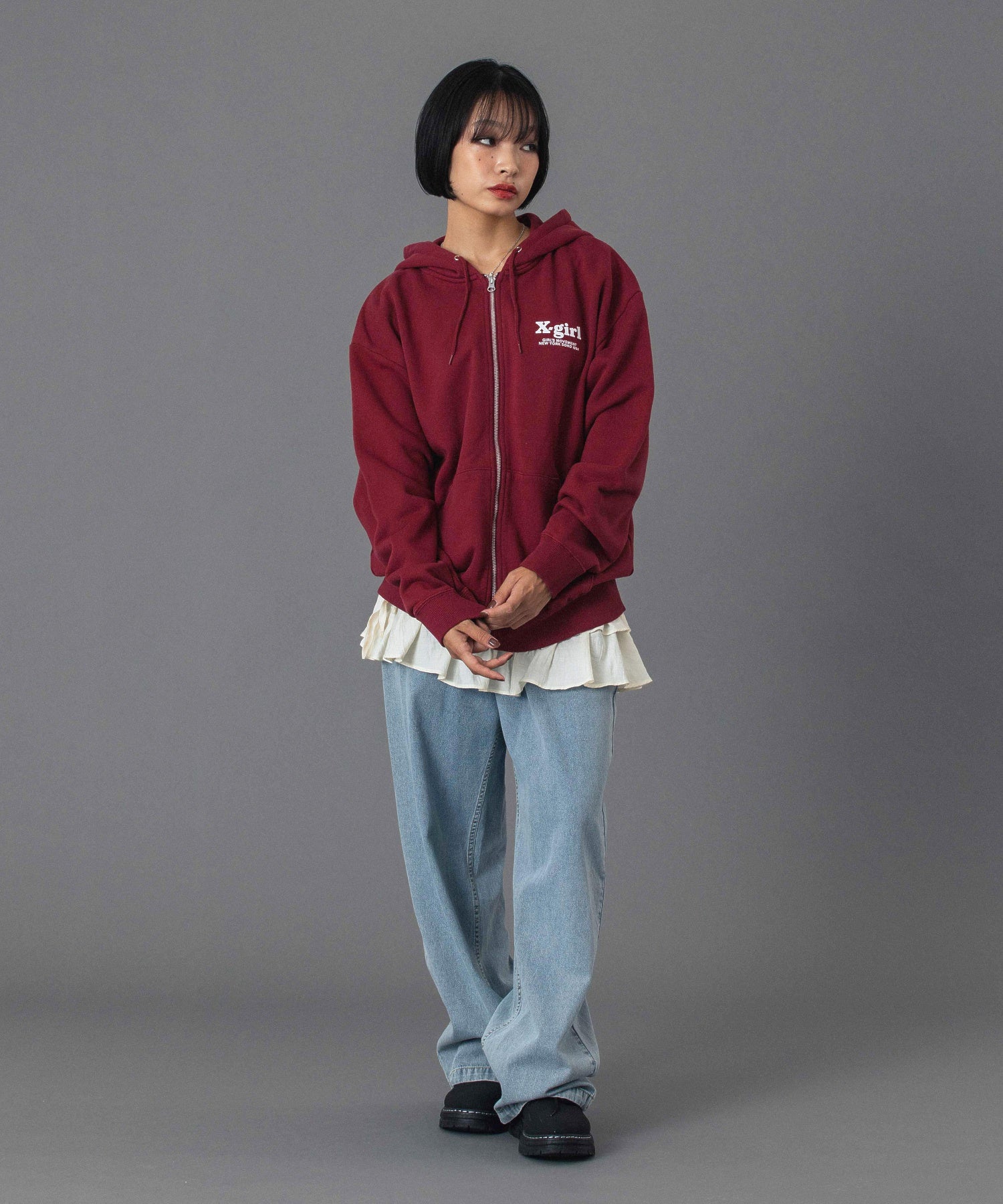 FACE LABEL EASY PANTS