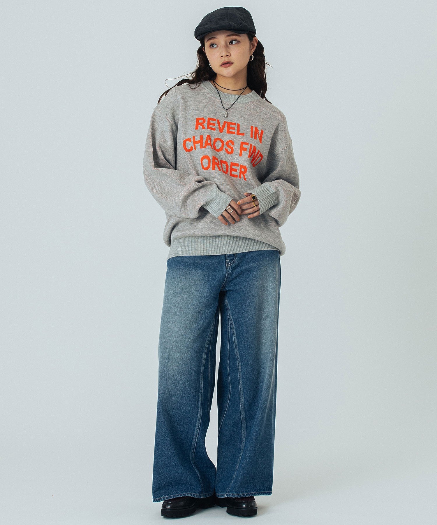 model:160cm 着用サイズ:ONE SIZE