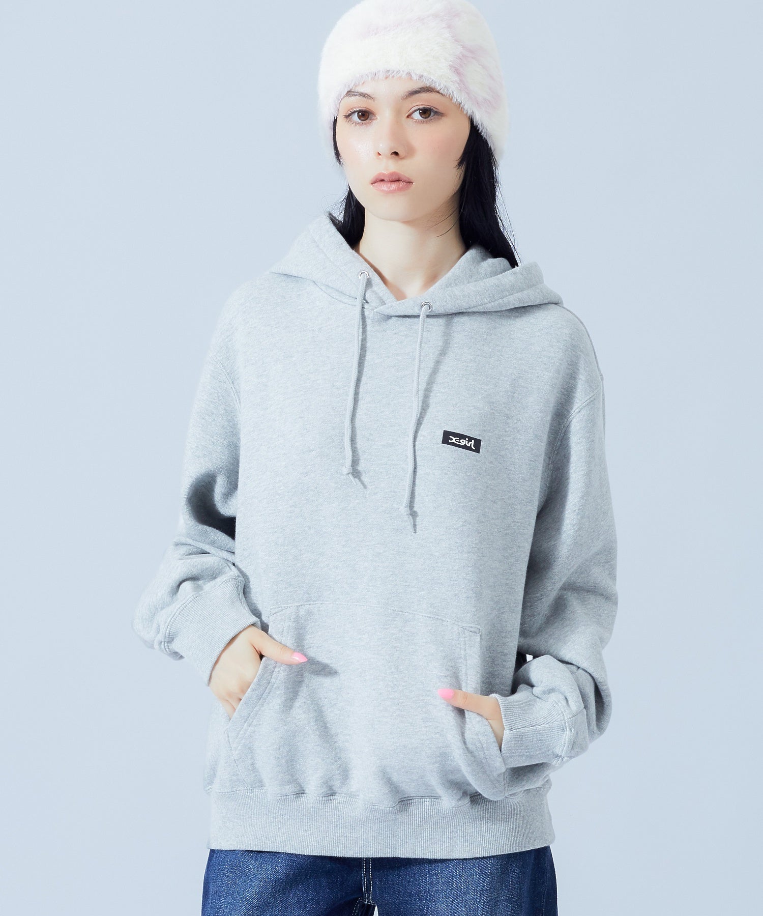 【WEB限定】 X-girl HISTORY SWEAT HOODIE
