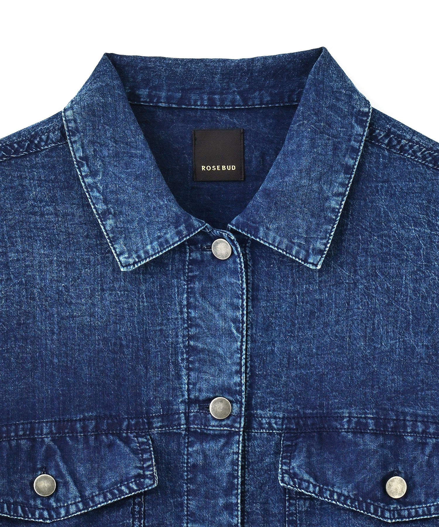DENIM LIKE L/S SHIRT