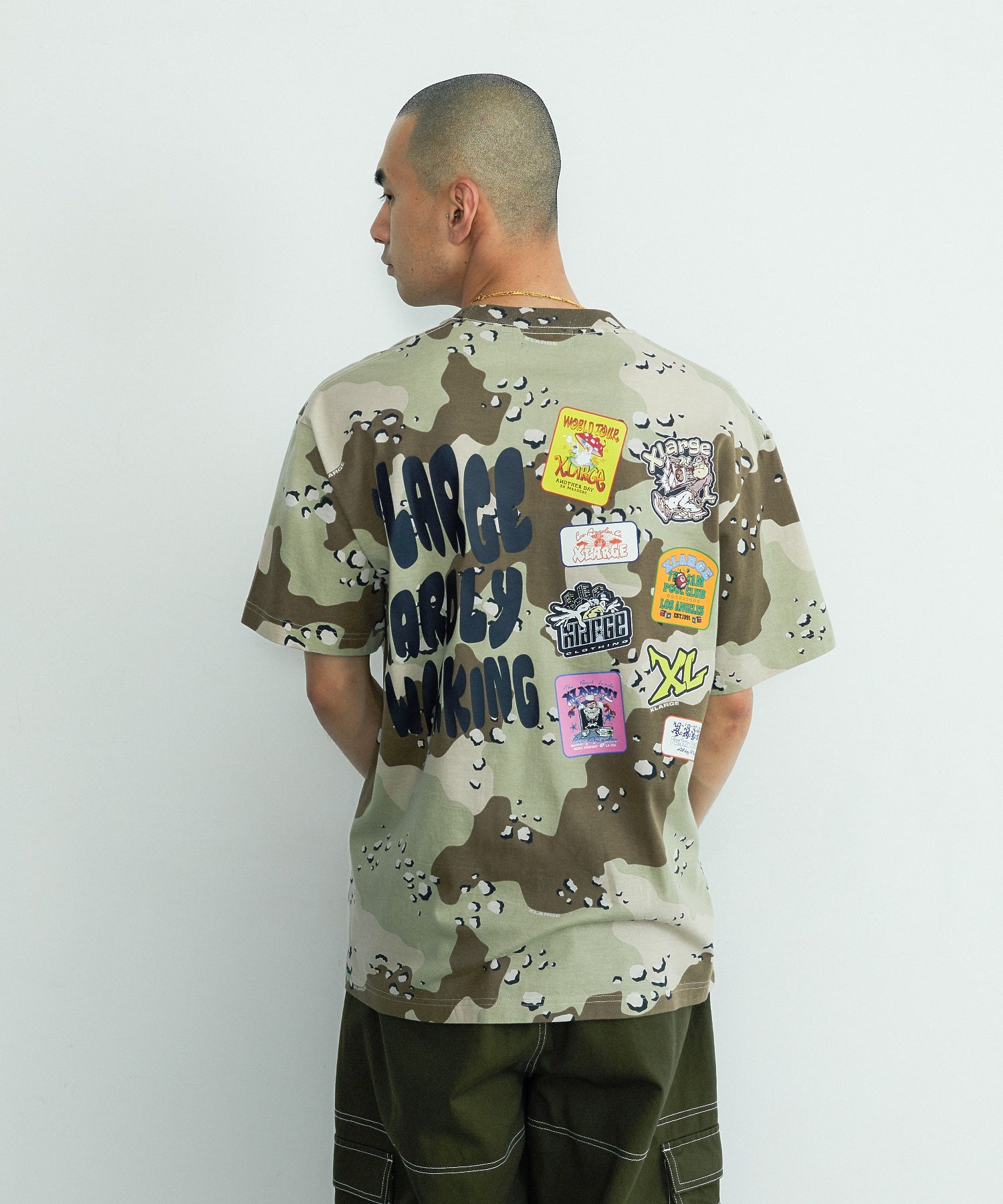 MULTI LOGO S/S TEE