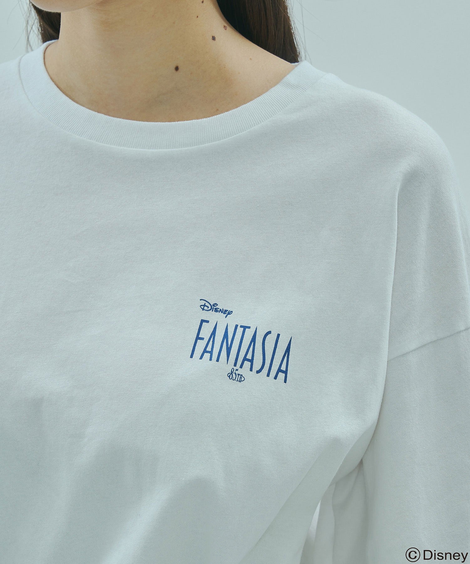 DISNEY『FANTASIA』/SLEEVE PRINT L/S TEE