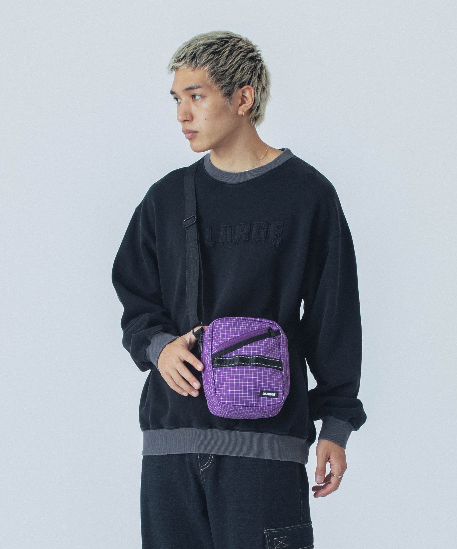 RIPSTOP SQUARE SHOULDER BAG