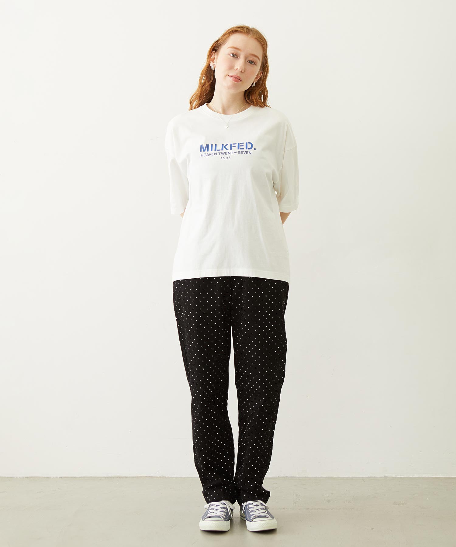 STENCIL LOGO WIDE S/S TEE