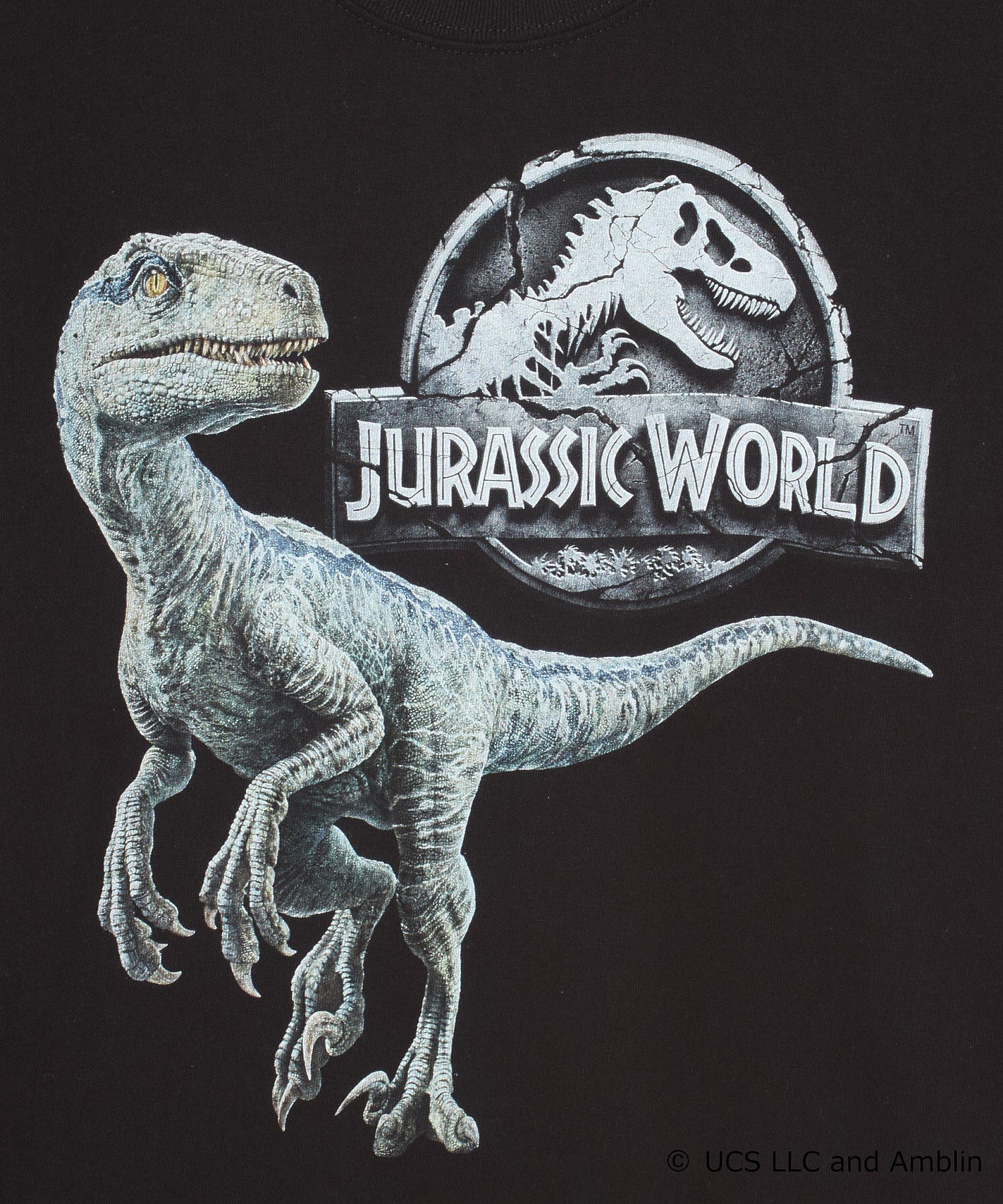 X-girl × JURASSIC WORLD S/S BABY TEE