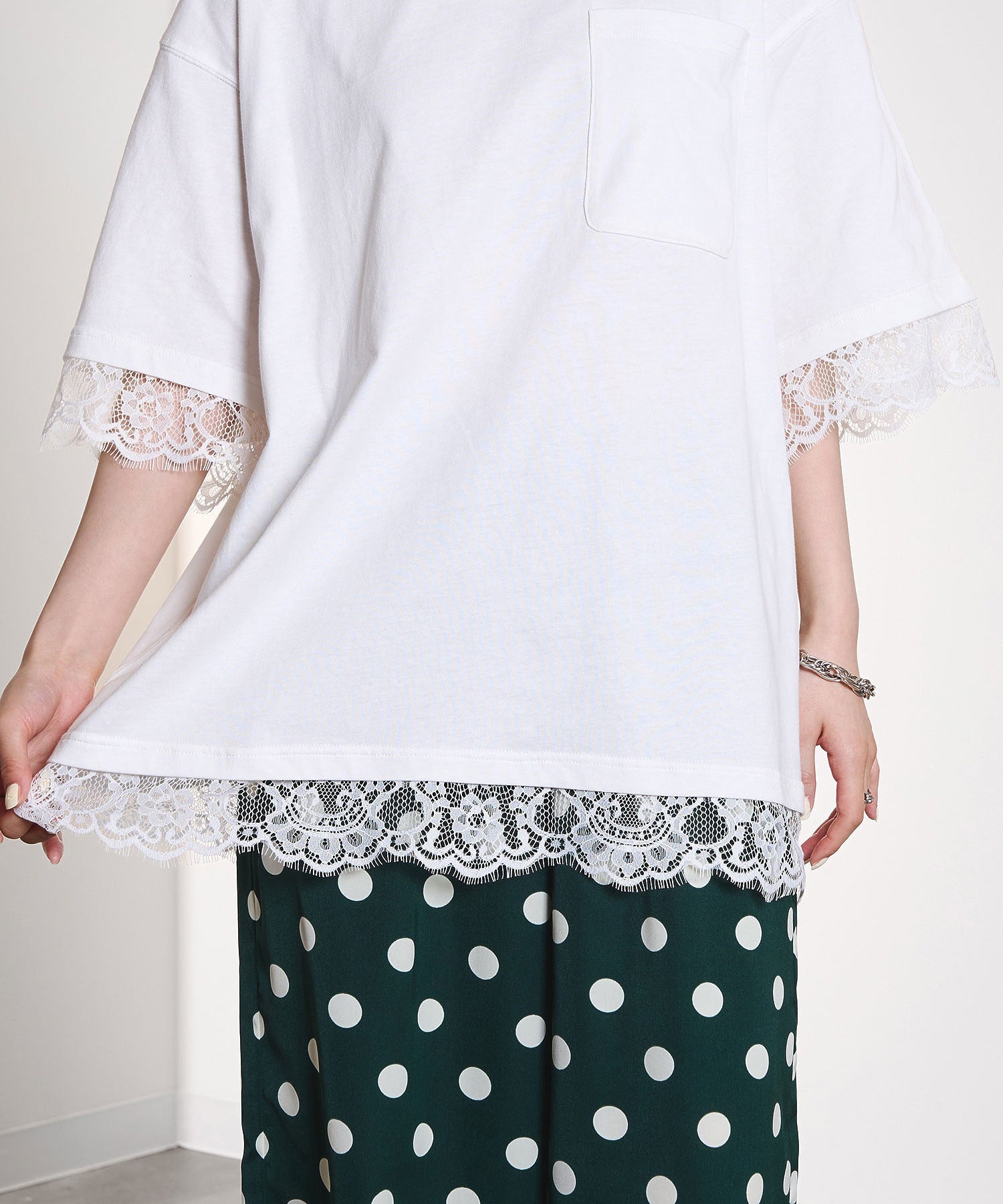 LACE DOCKING BIG TEE