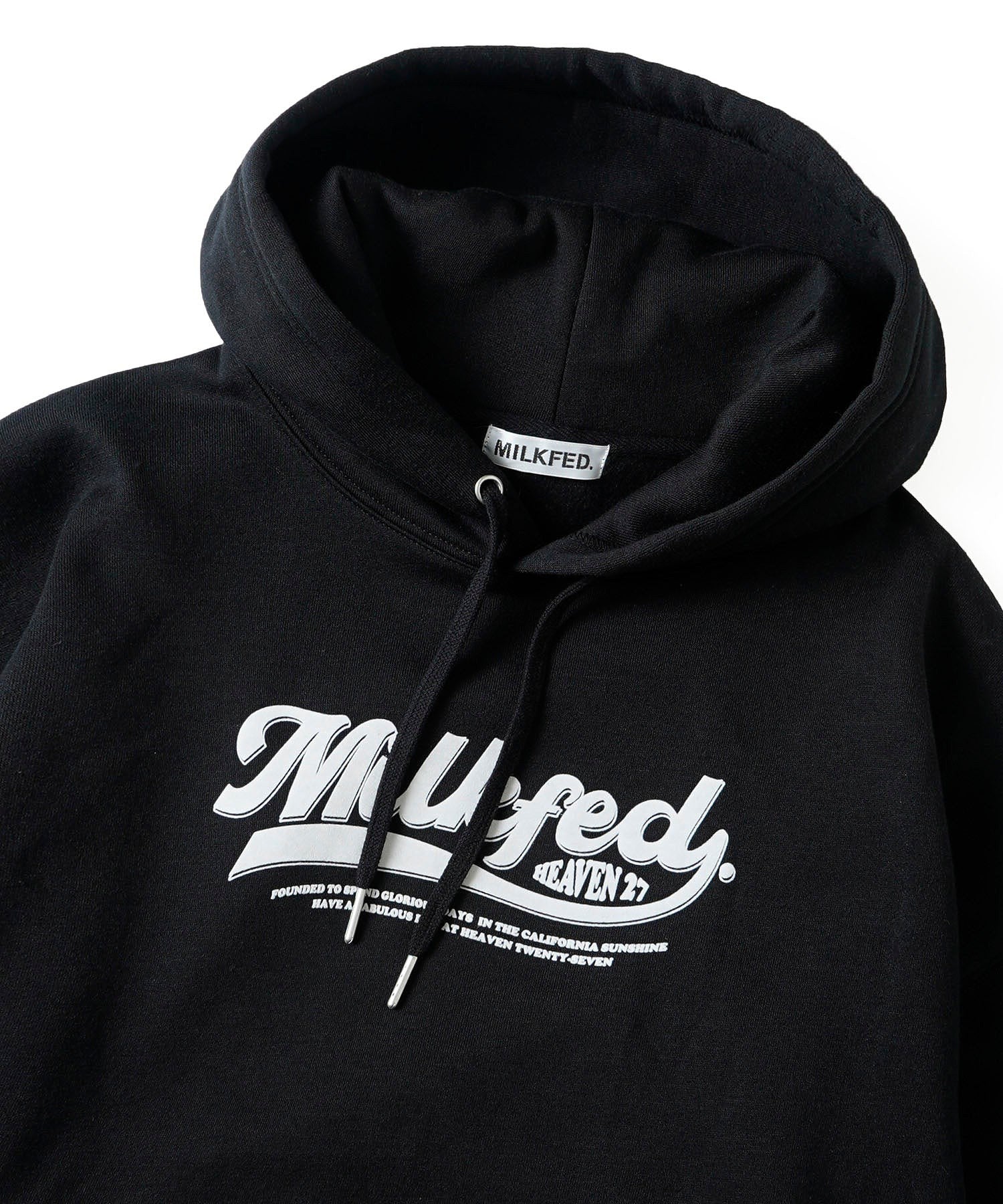 CURSIVE LOGO BIG HOODIE MILKFED.