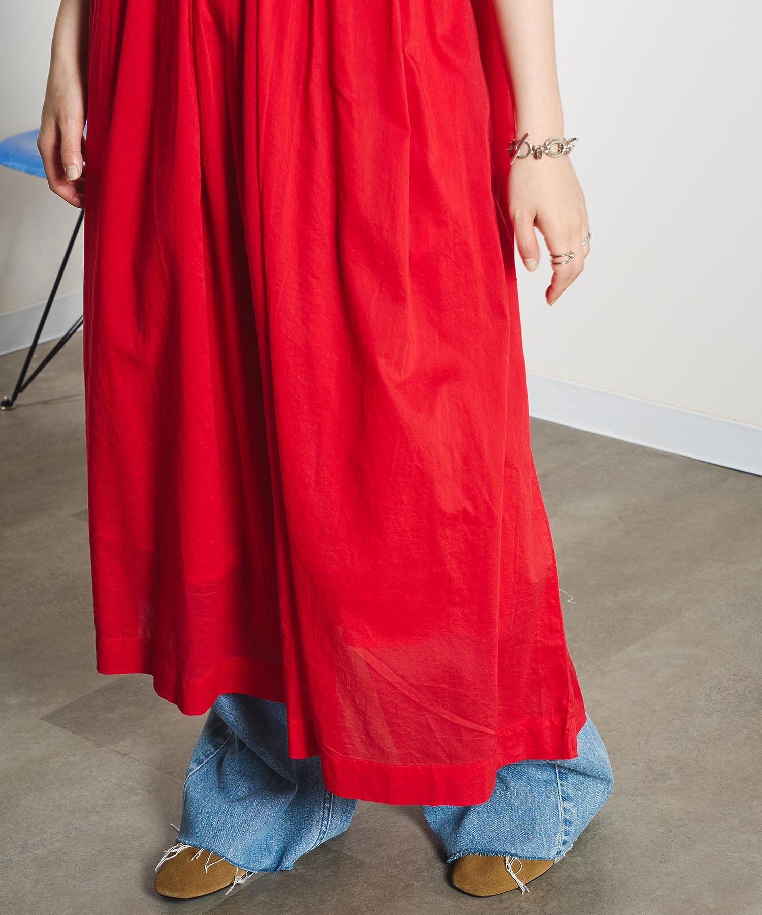 COTTON VOILE DRESS